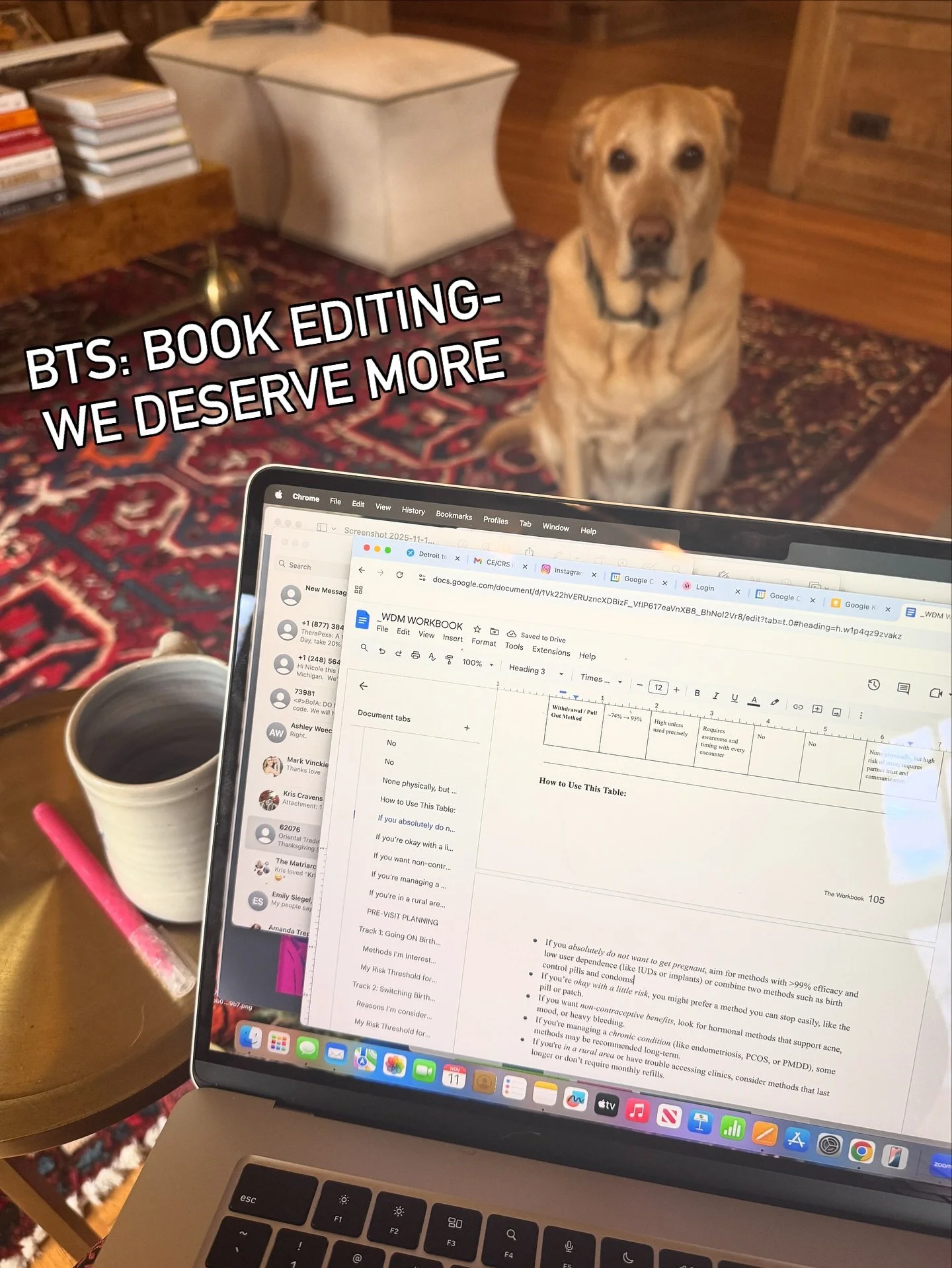 A day working with my bestie @kris.and.dave and his adorable doggo Remington. 💙