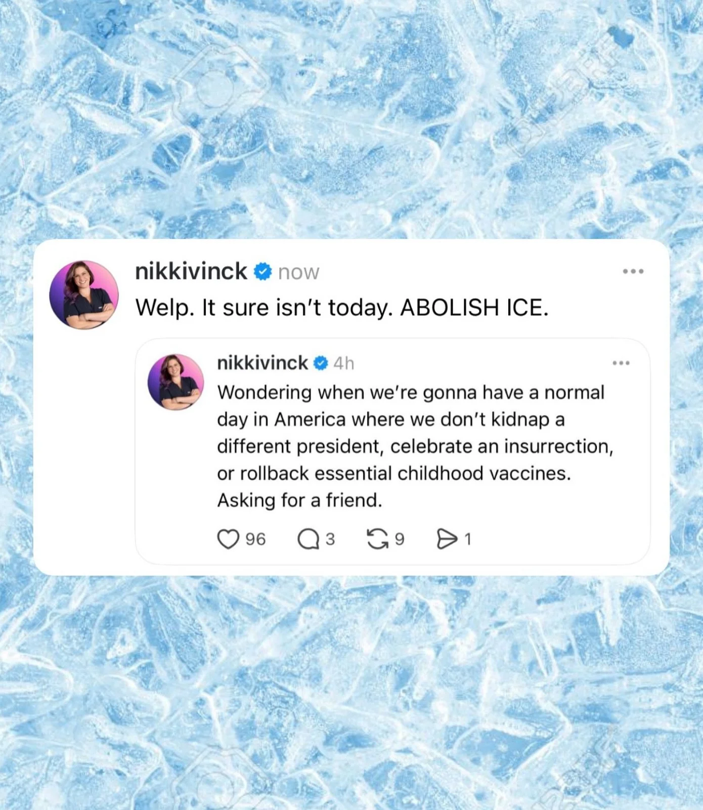 Posted this not even 4 hours ago and already needed an update. 
America, we are not well.