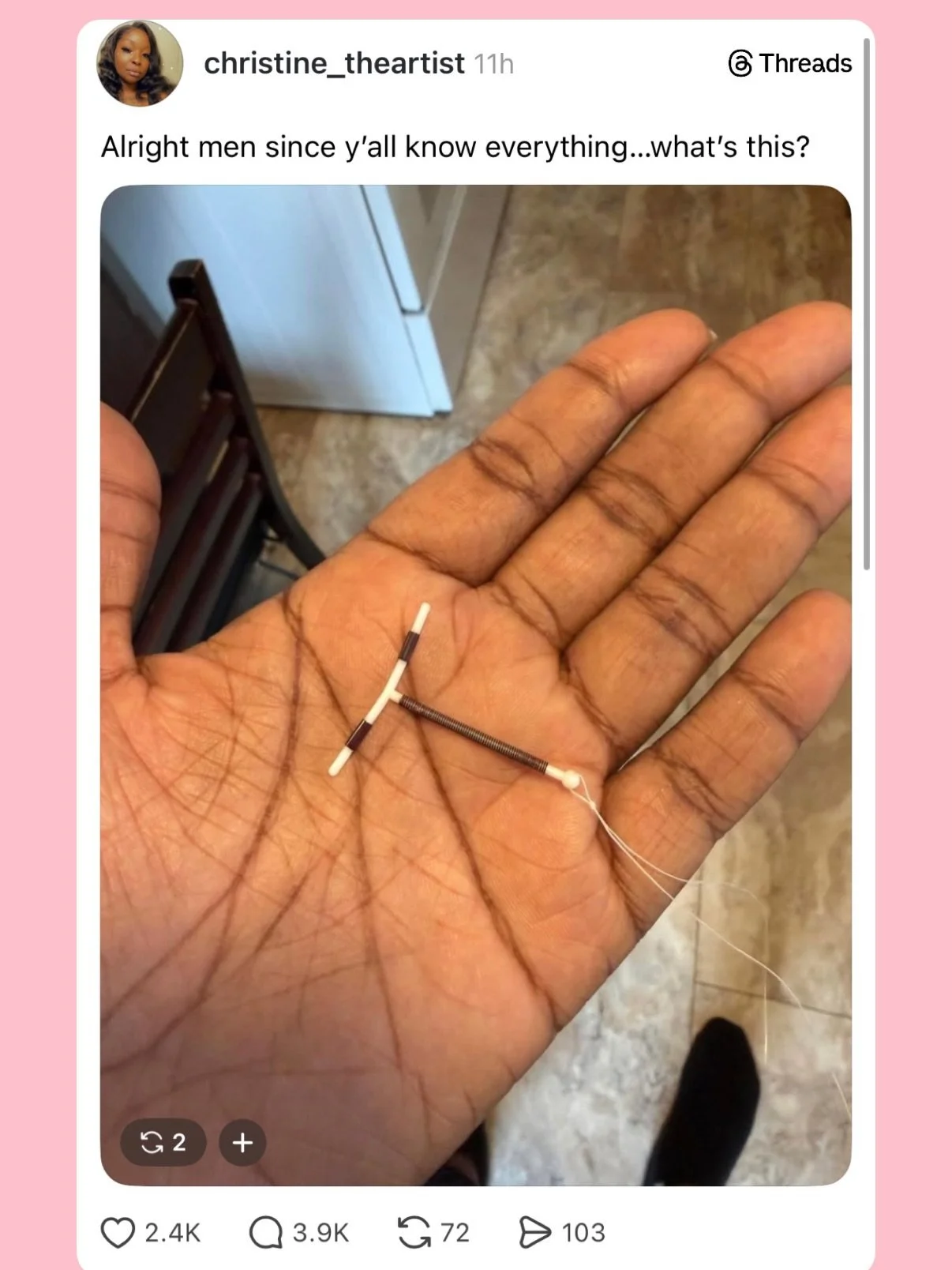 It was too good to not share this threads with yall. 🤣🤣