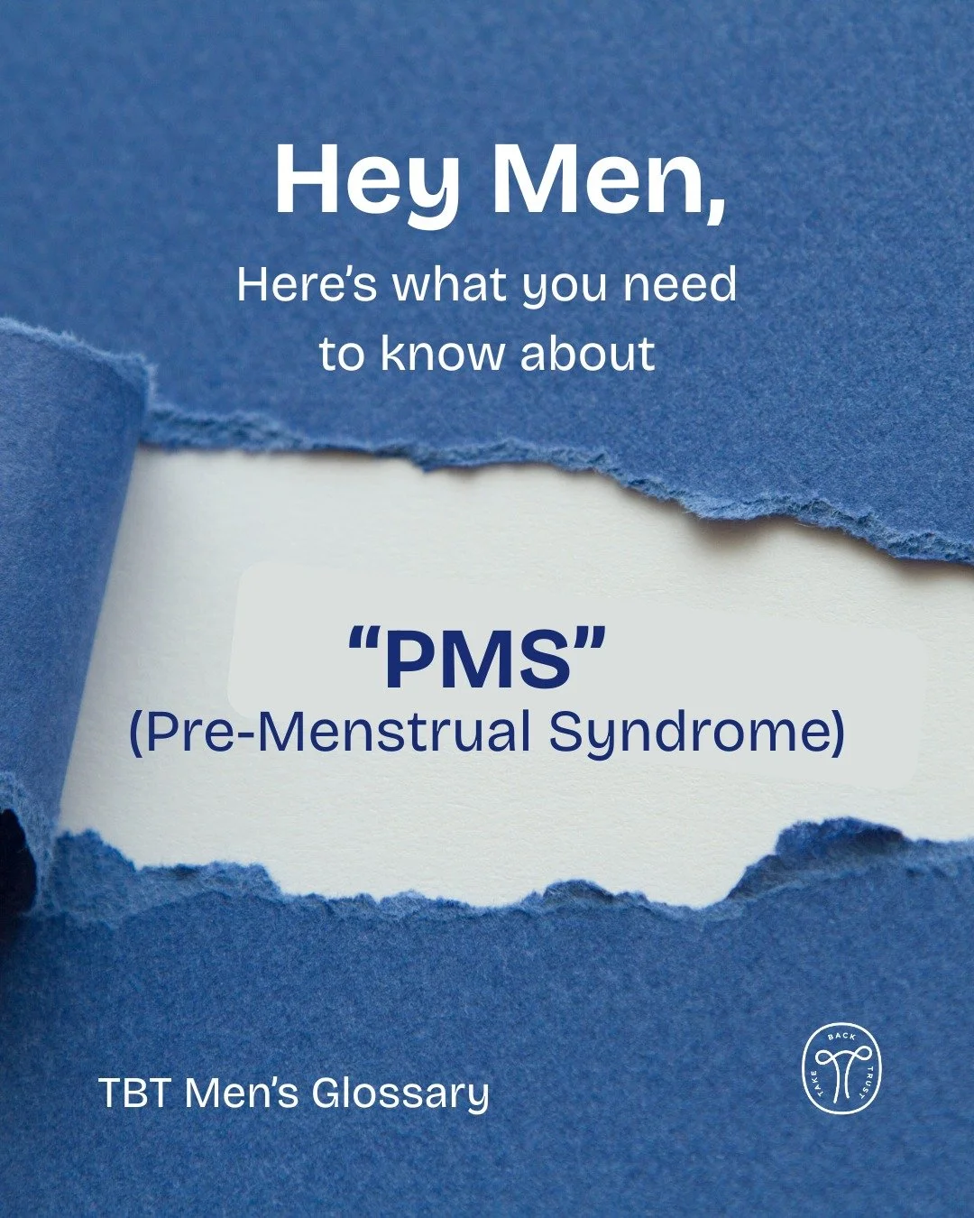Men&rsquo;s Glossary Word of The Week: &ldquo;PMS&rdquo; 

Share this post from @takebacktrust with your boyfriend/husband/men in your life! 
-
-
-
-
-
-
-
#hormonalcycle #premenstrualsyndrome #reproductivehealth #explorepage #fyp