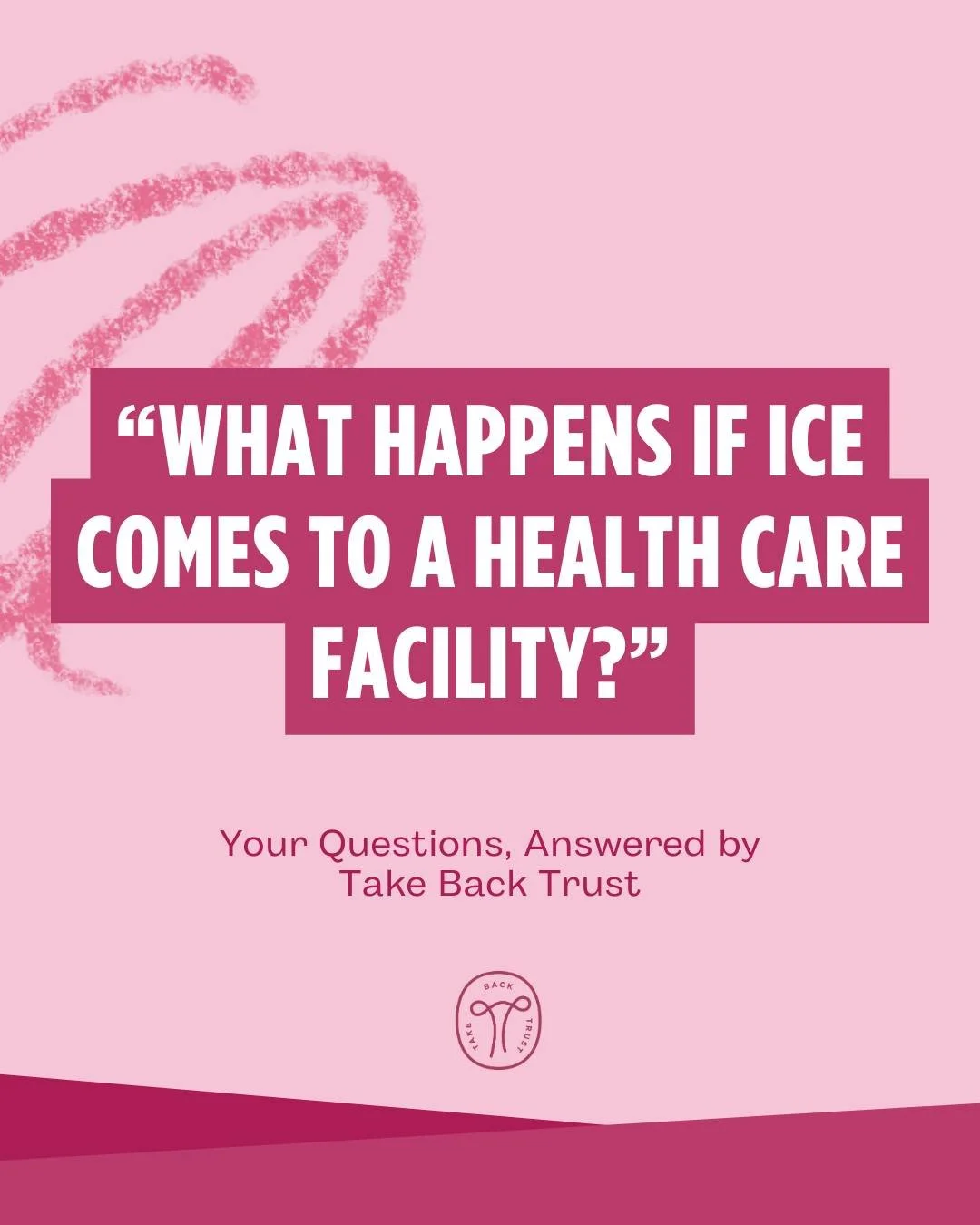 What Happens If Immigration Enforcement Comes to a Health Care Facility? @takebacktrust answers your questions. Comment &ldquo;TBT Rights&rdquo; to learn more.

-
-
-
-
-
-
-
#reproductivejustice #reproductivecare #reproductiverights #explorepage #fy