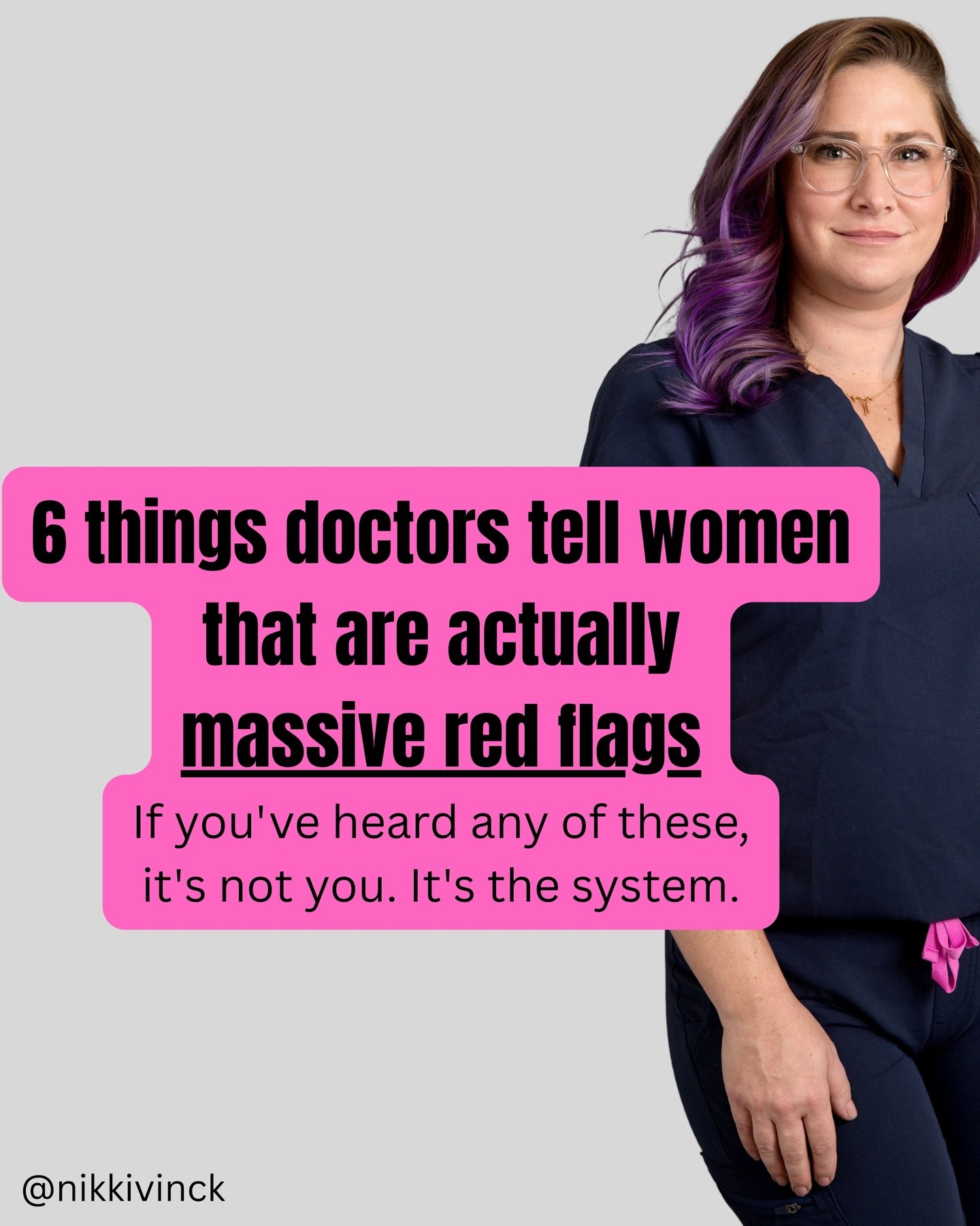 What&rsquo;s the one thing a doctor said to you that made you walk out feeling like you were the problem? Drop it below 👇 You are not alone &mdash; and you never were. 
#wedeservemore