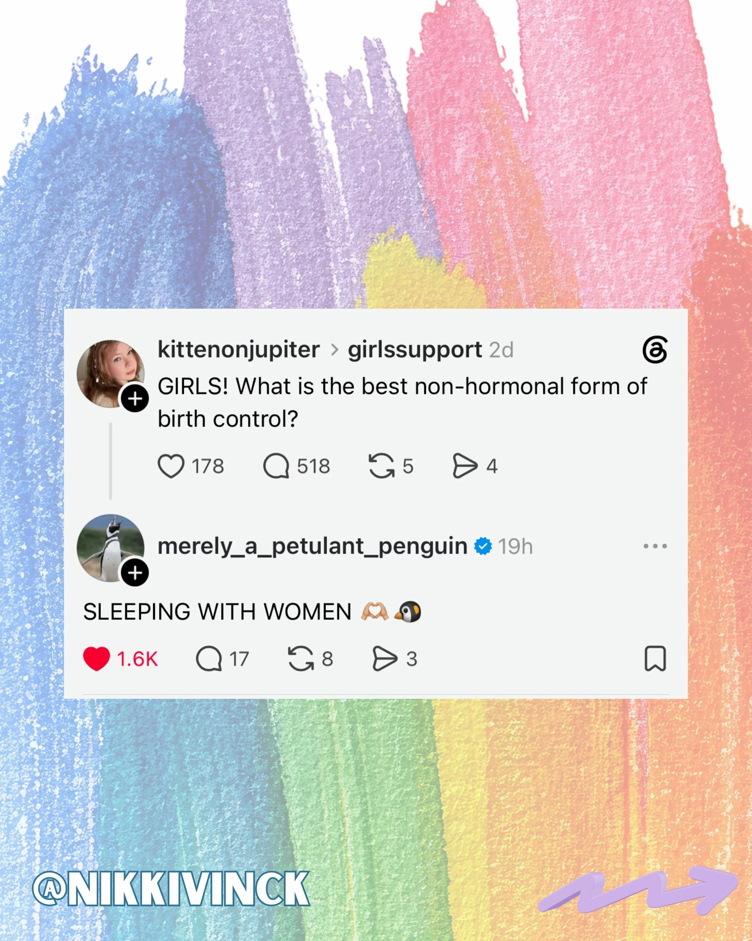Pride chat: Let&rsquo;s talk about one of the most exhausting parts of queer healthcare.

Queer ladies, how many times have you had to explain to your OBGYN that yes, you&rsquo;re sexually active... and no, you don&rsquo;t need birth control because 