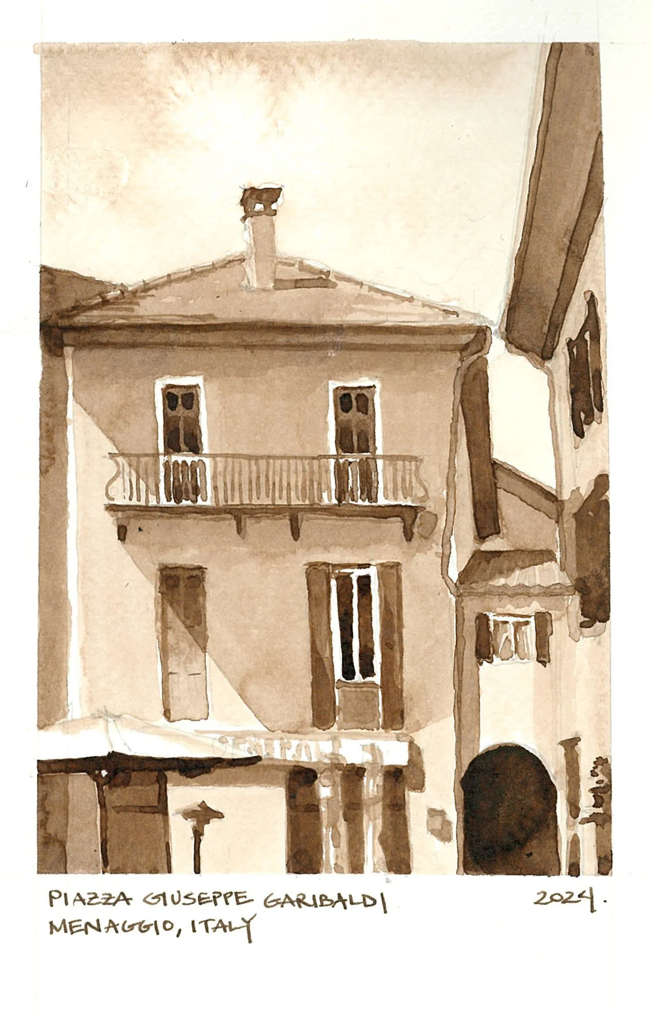 2024Menaggio-PiazzaGiuseppeGaribaldi_Ink.JPG
