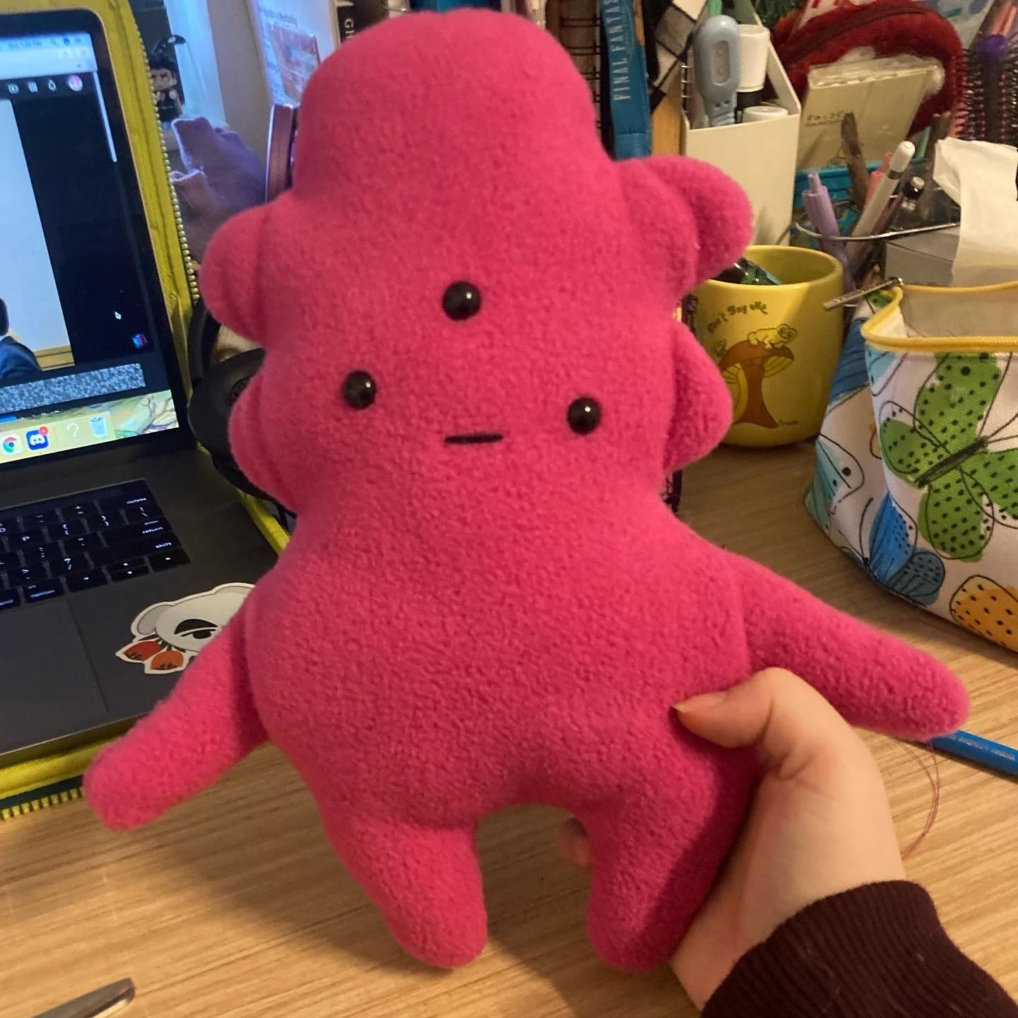 Commissioned Creature Plush Hand Sewn