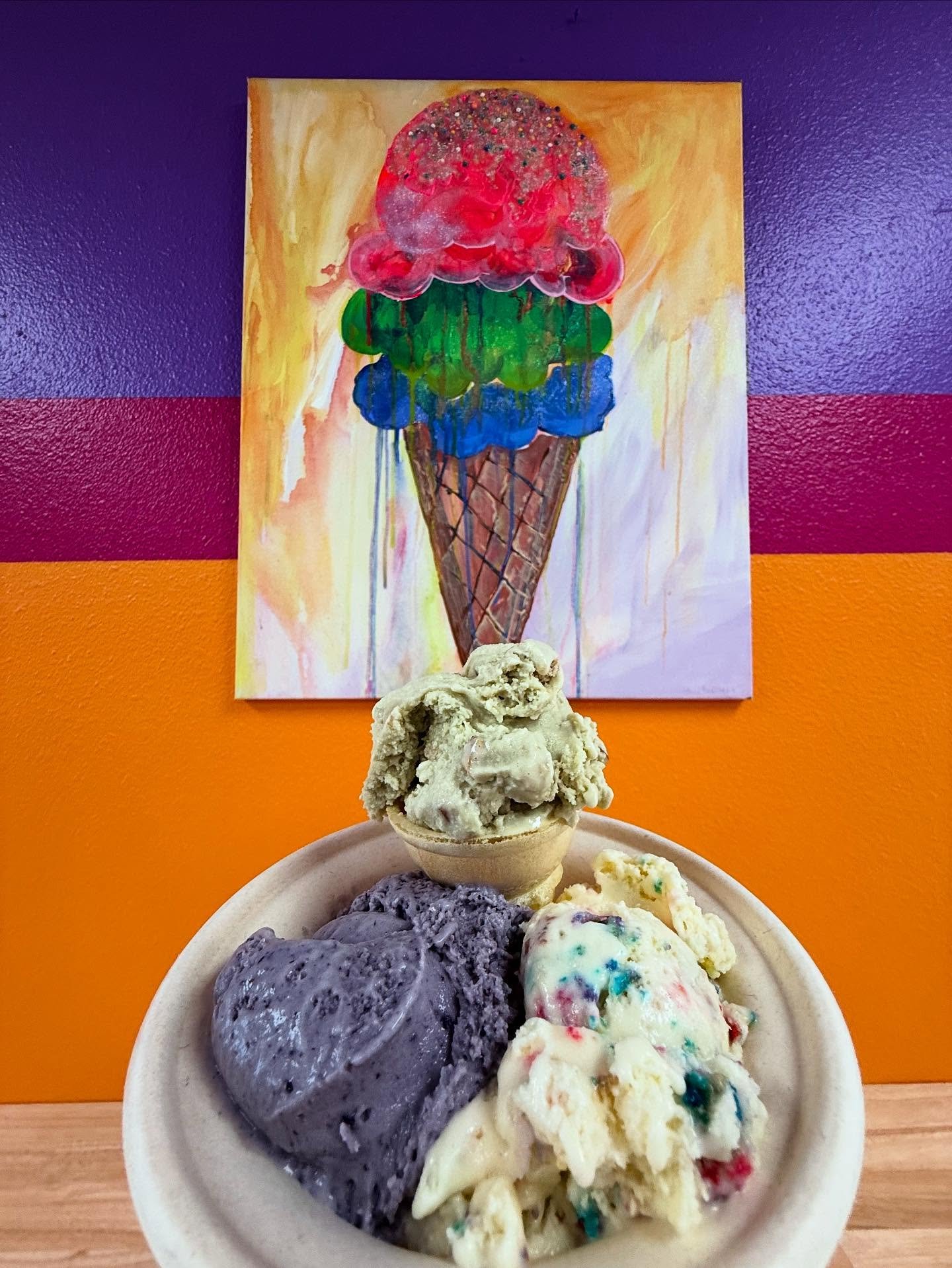 Third Bowl Homemade Ice Cream's new shop is open now at 1059 North Ave in Grand Junctjon!  Open noon - 10pm ish!  #grandjunctioncolorado #homemadeicecream #madefromscratchwithlove #northforkvalley #besticecream #madeincolorado