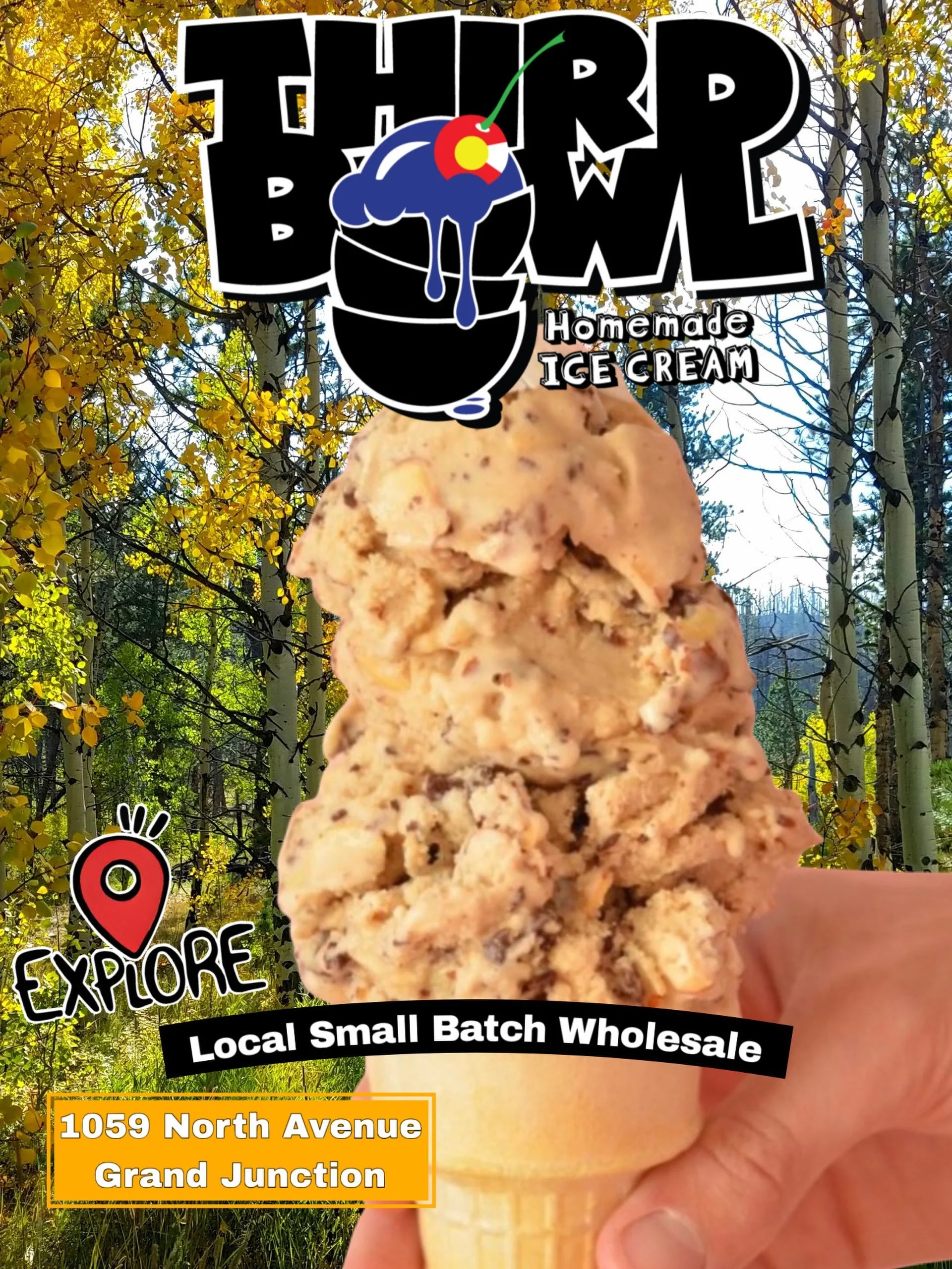 If you haven&rsquo;t stopped in to our scoop shop in Grand Junction yet, this is your sign. 
Don&rsquo;t forget you can also find us in local scoop counters and @clarksmarkets!

#grandjunction #fallintherockies #trynewfoods #supportlocalbusiness #col