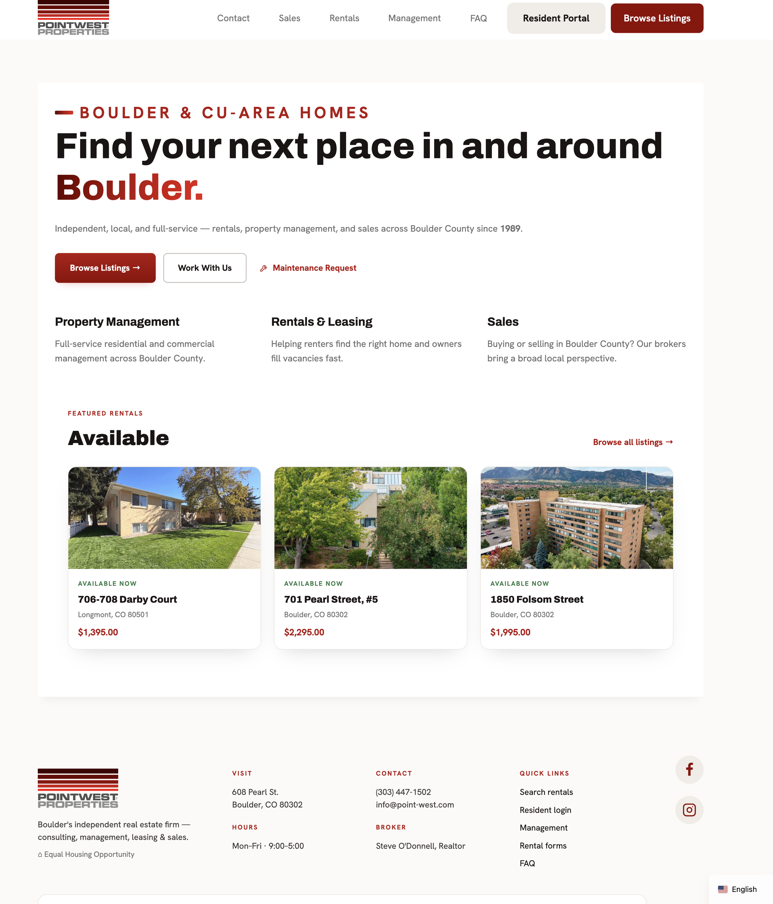 Web Design (Home Page)