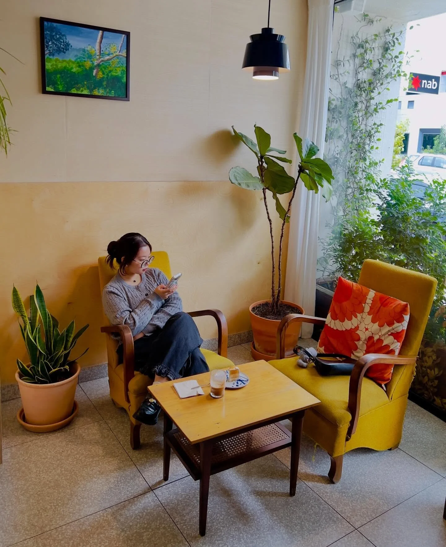 Marrickville is well known for its quirky venues. This from a cafe in Marrickville Road, run by young Japanese women who create incredibly inventive and delicious variations on the famous Australian lamington!