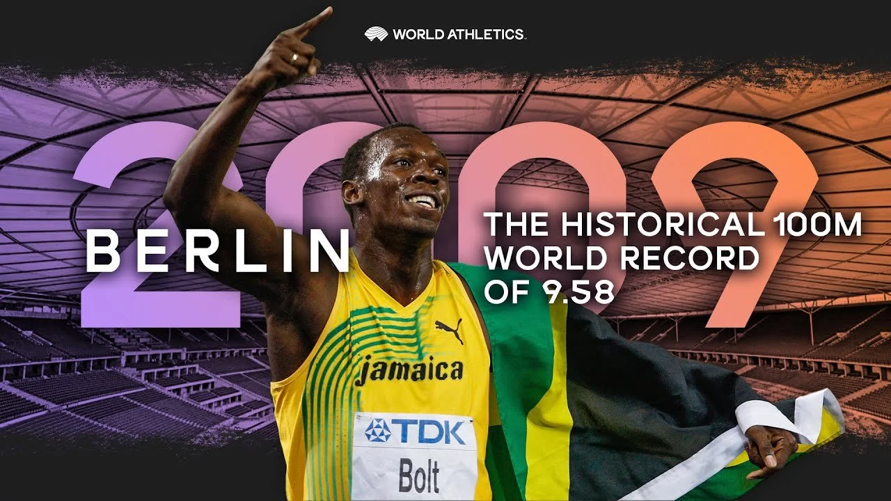 Usain Bolt's 100m world record in Berlin