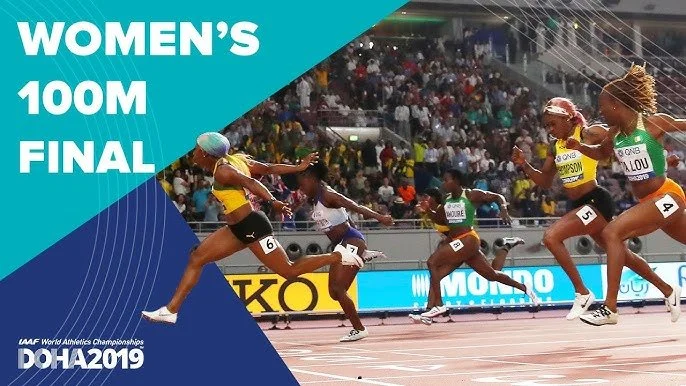 Doha 2019 Women's 100m Final