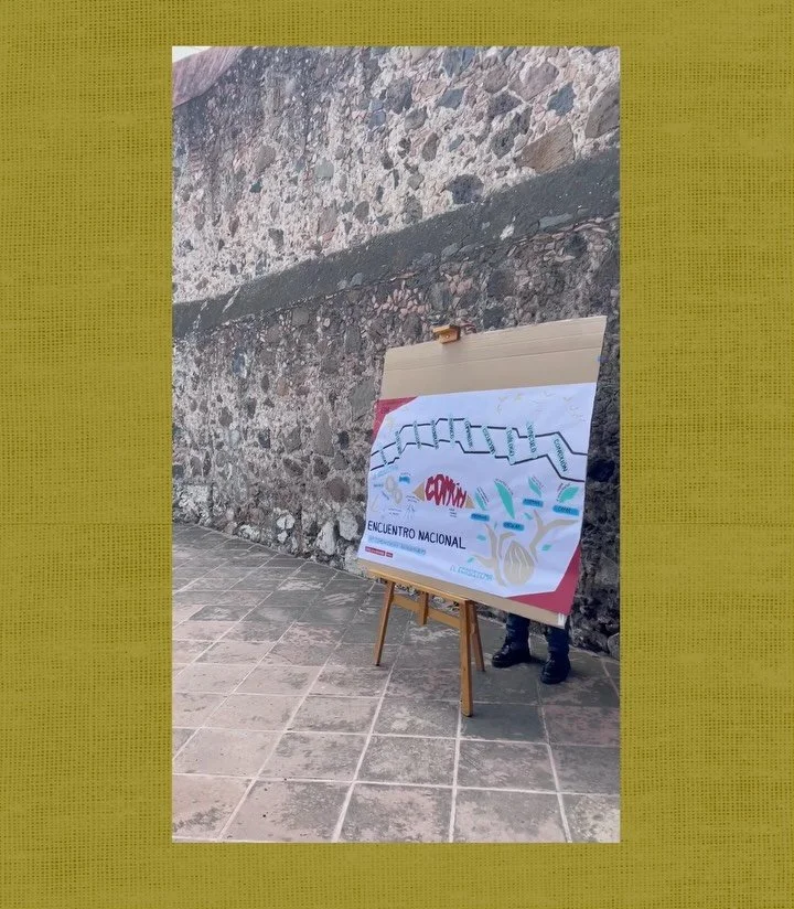 Tuve la experiencia incre&iacute;ble de hacer cosecha gr&aacute;fica en el Encuentro Nacional de Comunidades Audiovisuales de @imcine junta con @maryoefe . Me encant&oacute; aprender m&aacute;s sobre estas comunidades impresionantes y hacer la cosech