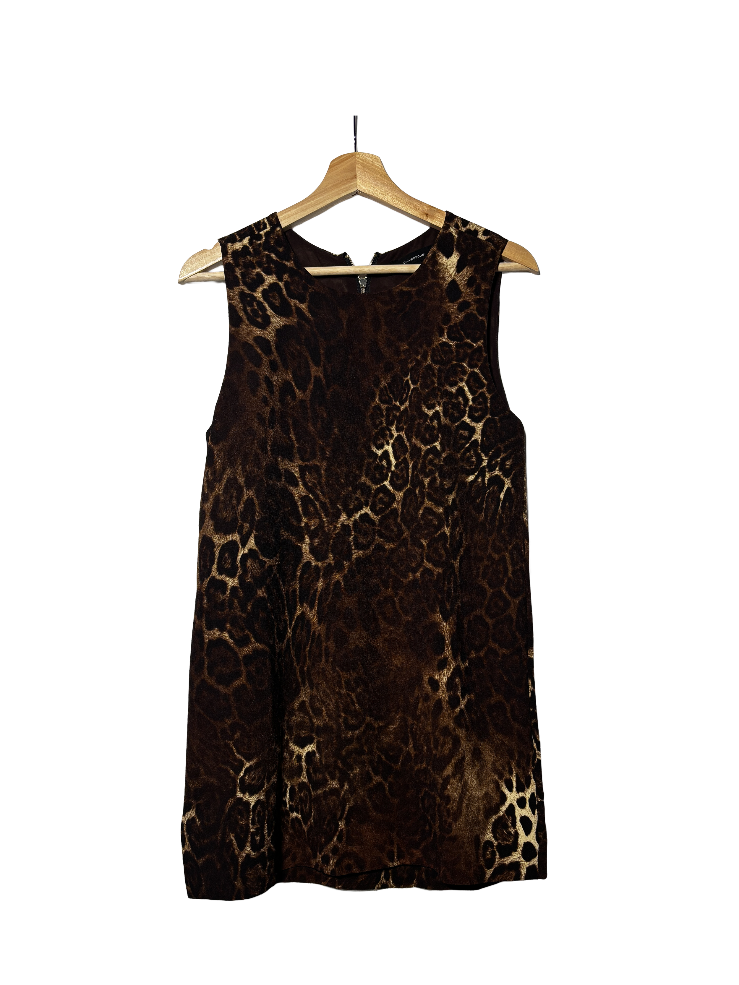 leopard dress (size m)