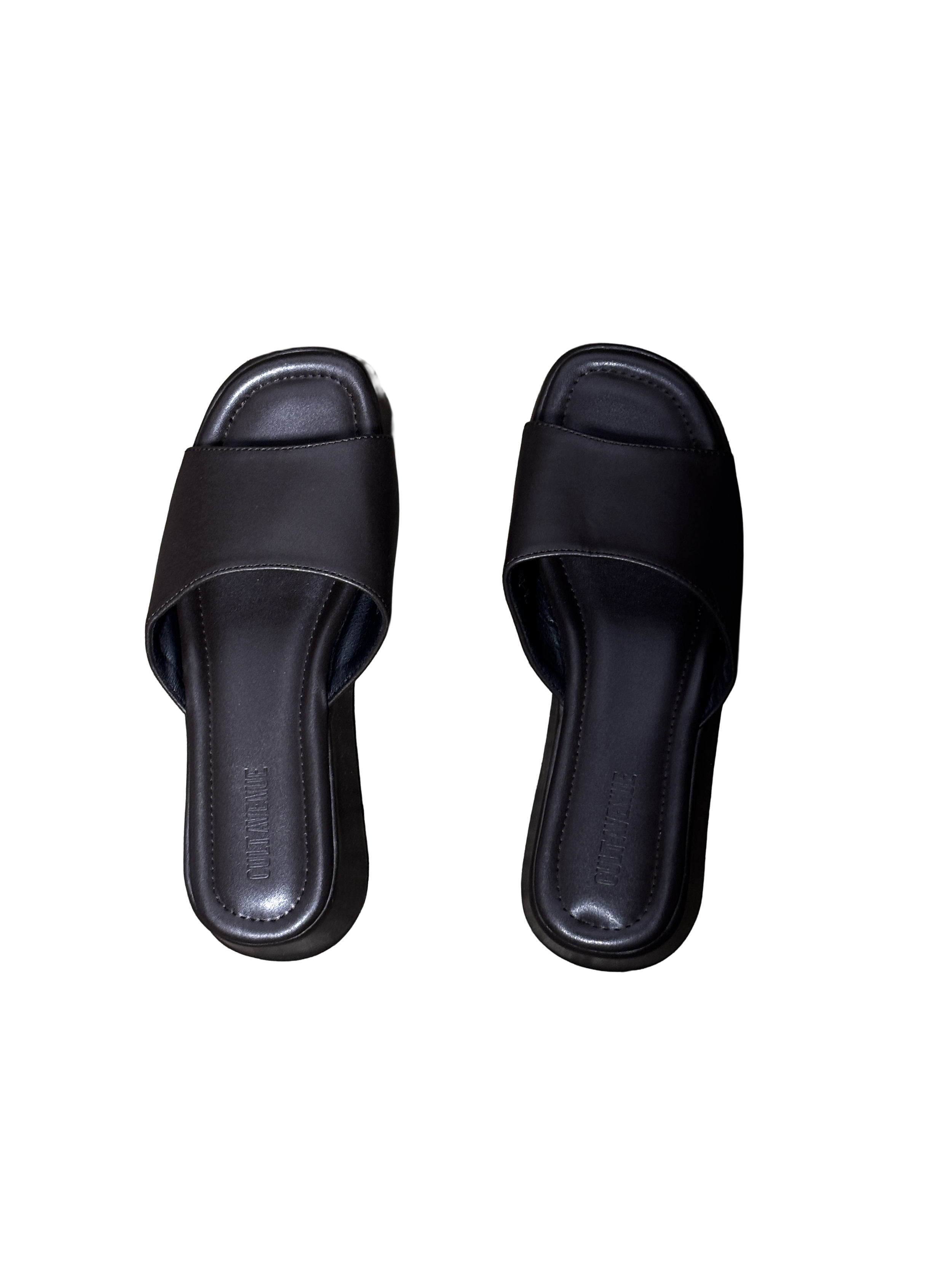 brown slip on sandles (size 7 1/2)