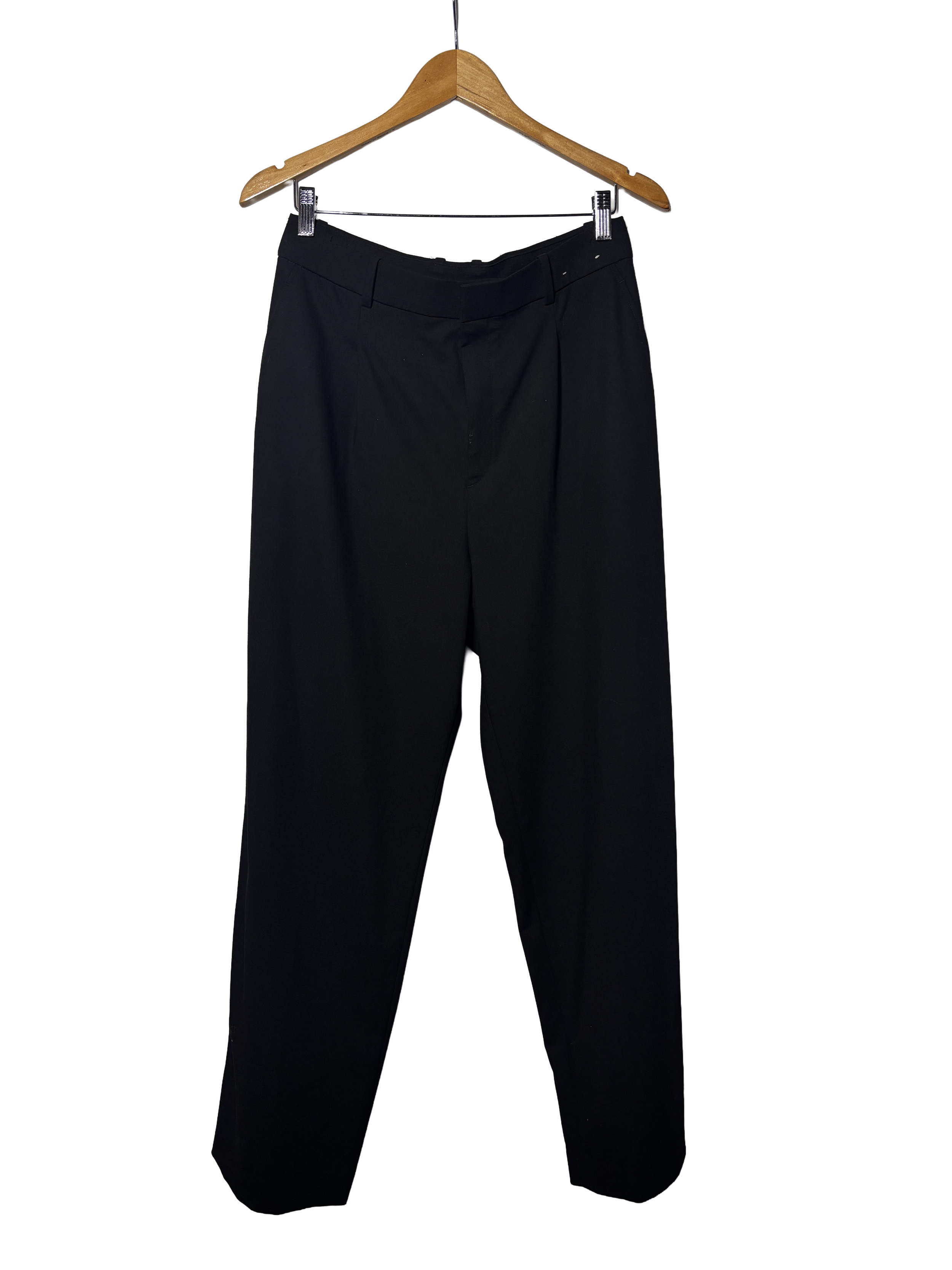 black uniqlo tailored trousers (size Lt)