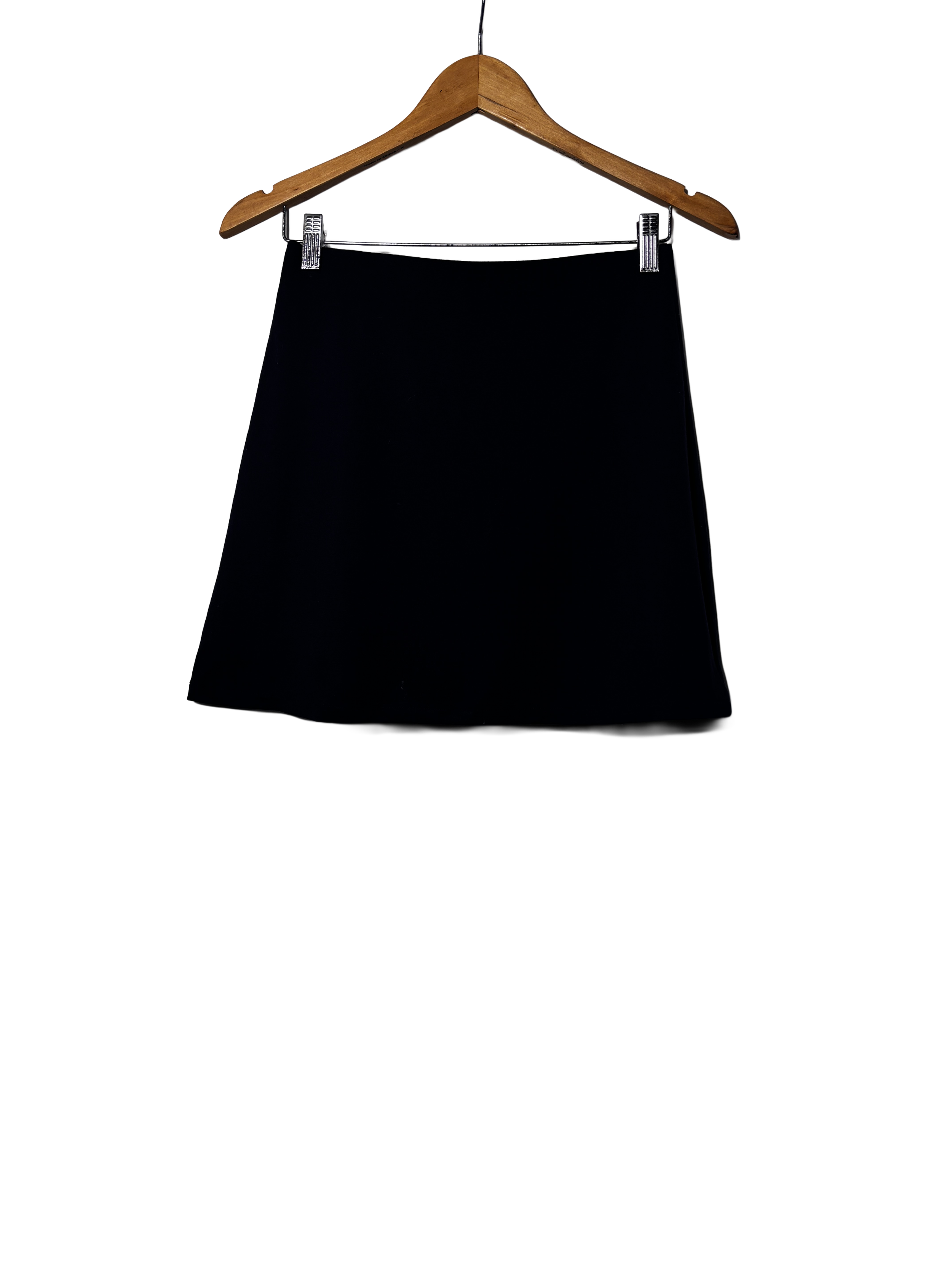 navy blue h&m mini skirt (size s)