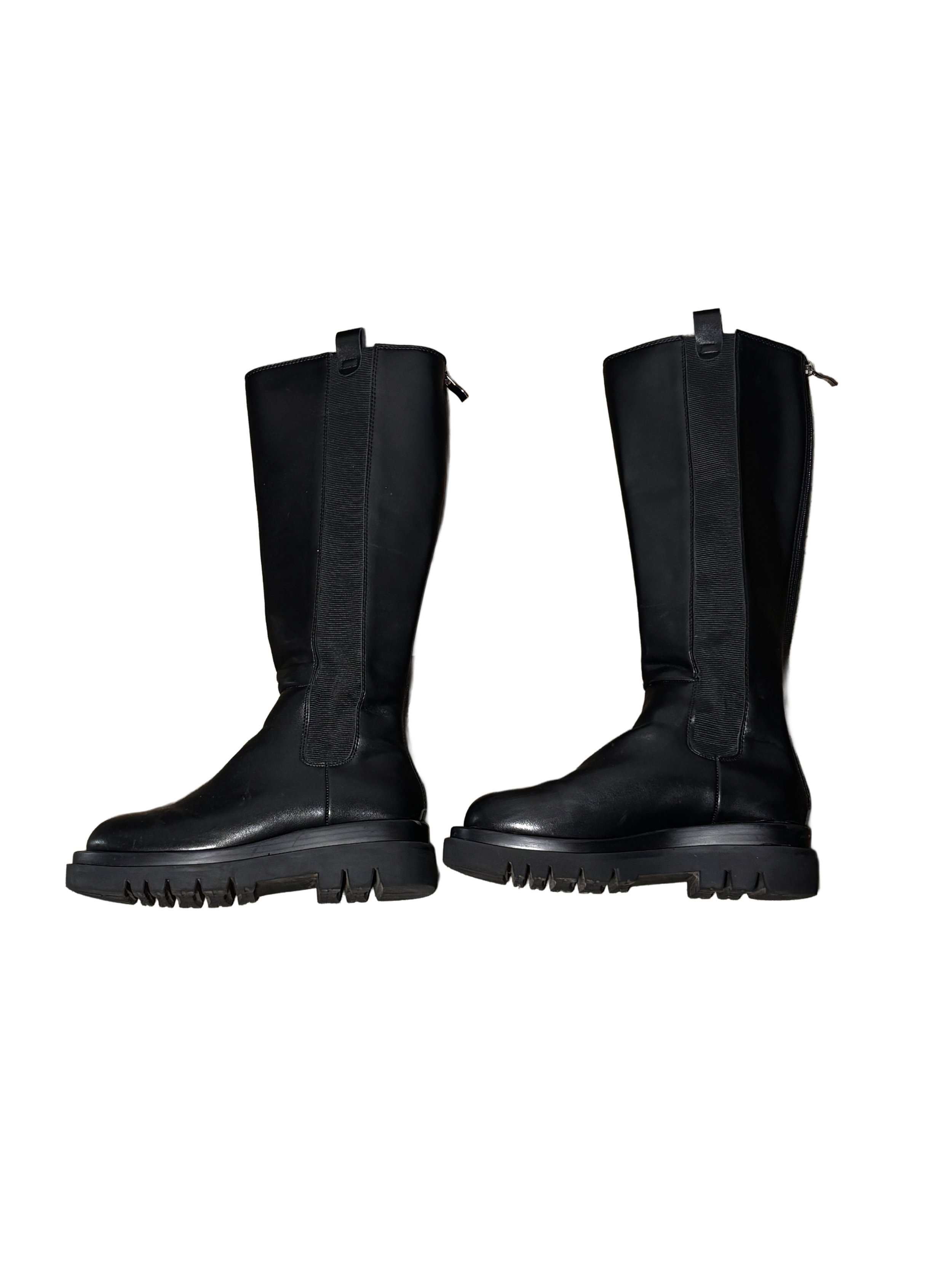 chunky knee-high boots (size 7 1/2)