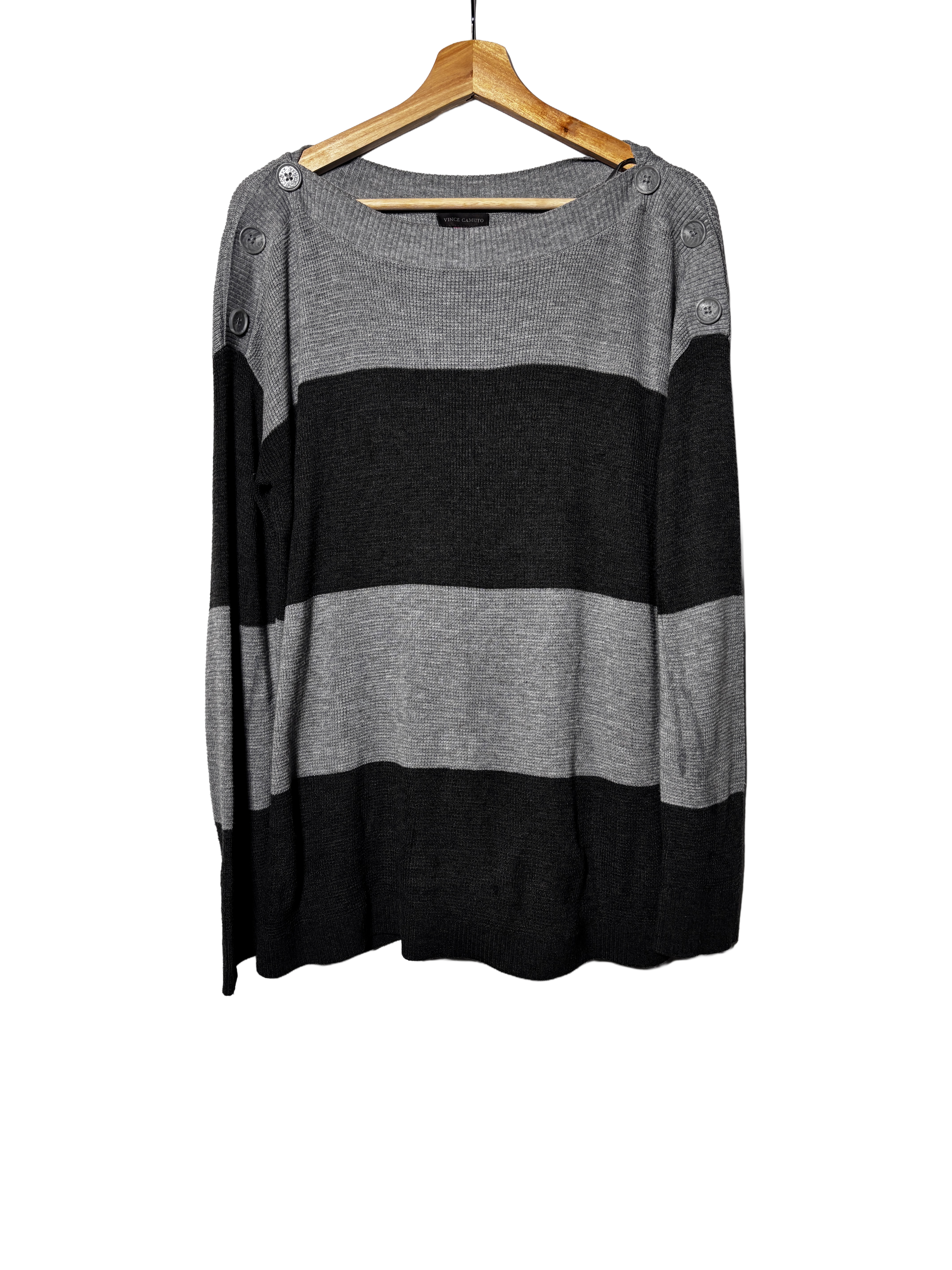 colorblock sweater (size m)