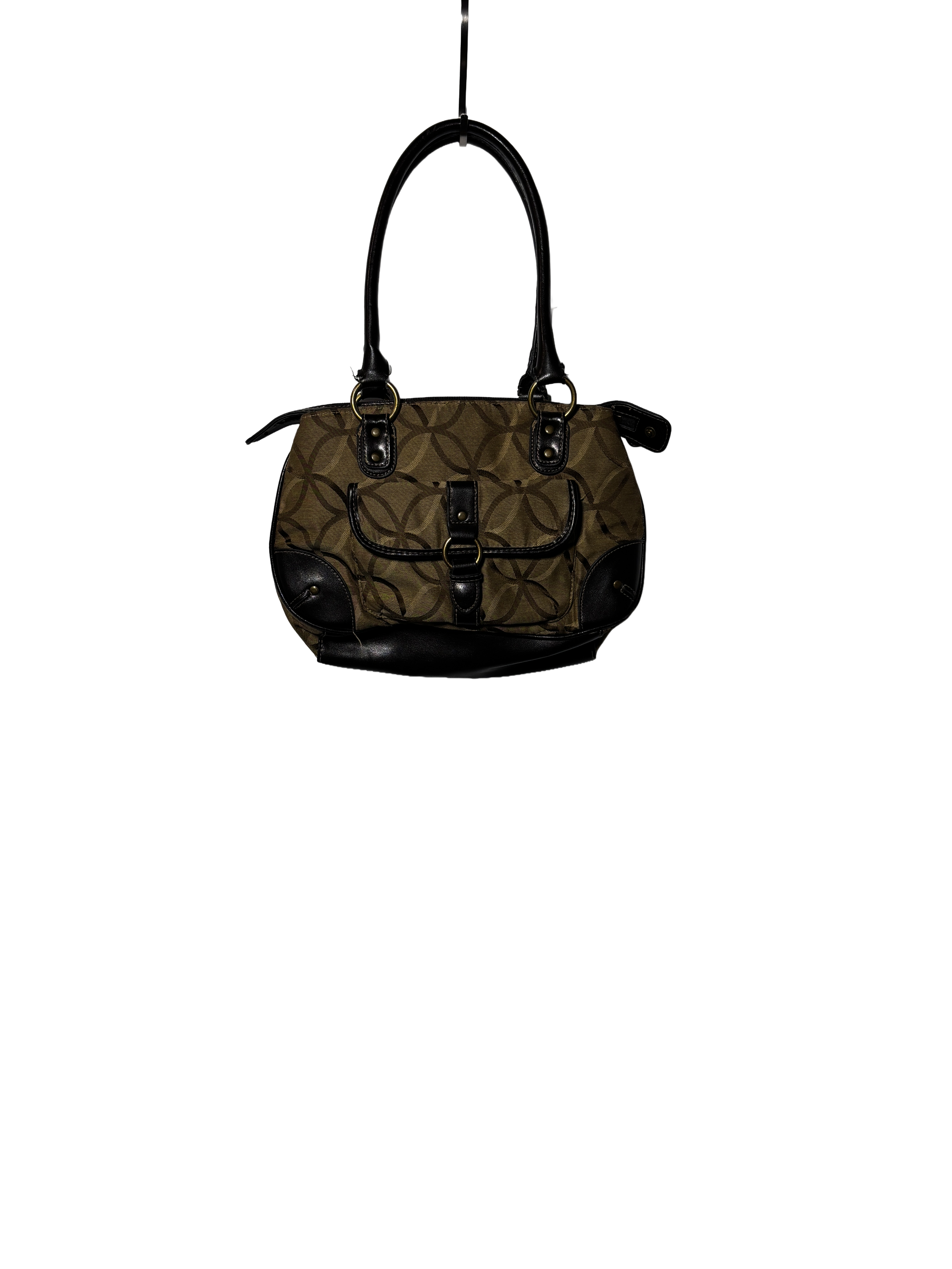 pattern shoulder bag