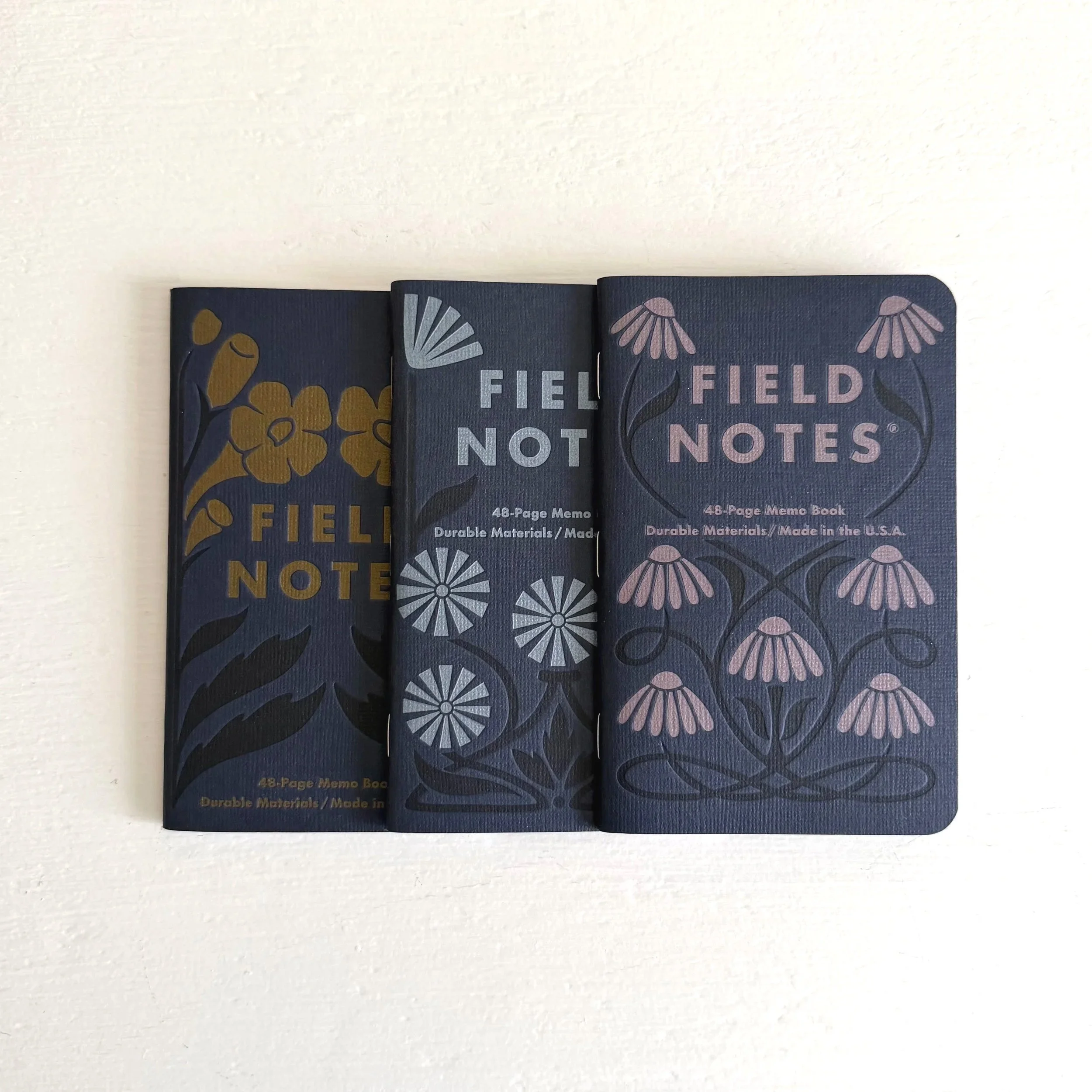 [New] FIELD NOTES-Fall Flowers (3 pack)