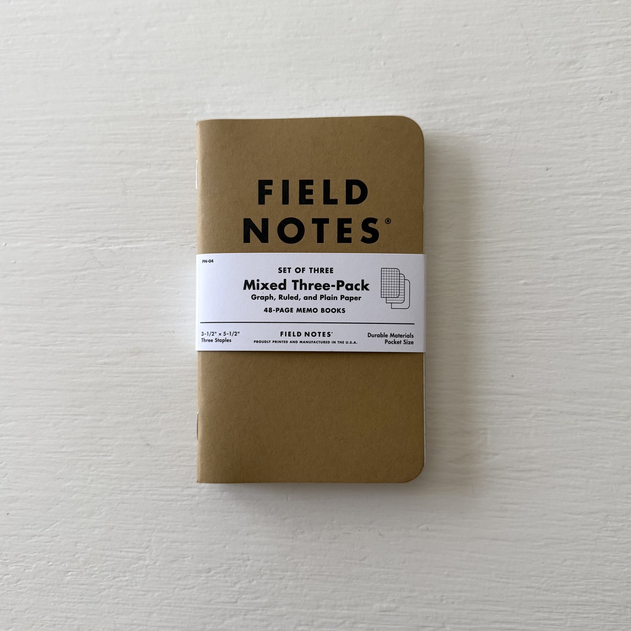 [New] Original Craft Notebook / Mixed  (3 Pack)