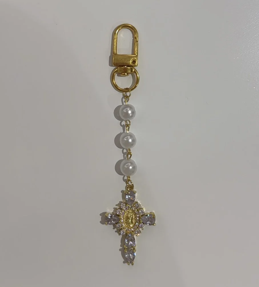 Mother Mary Keyring