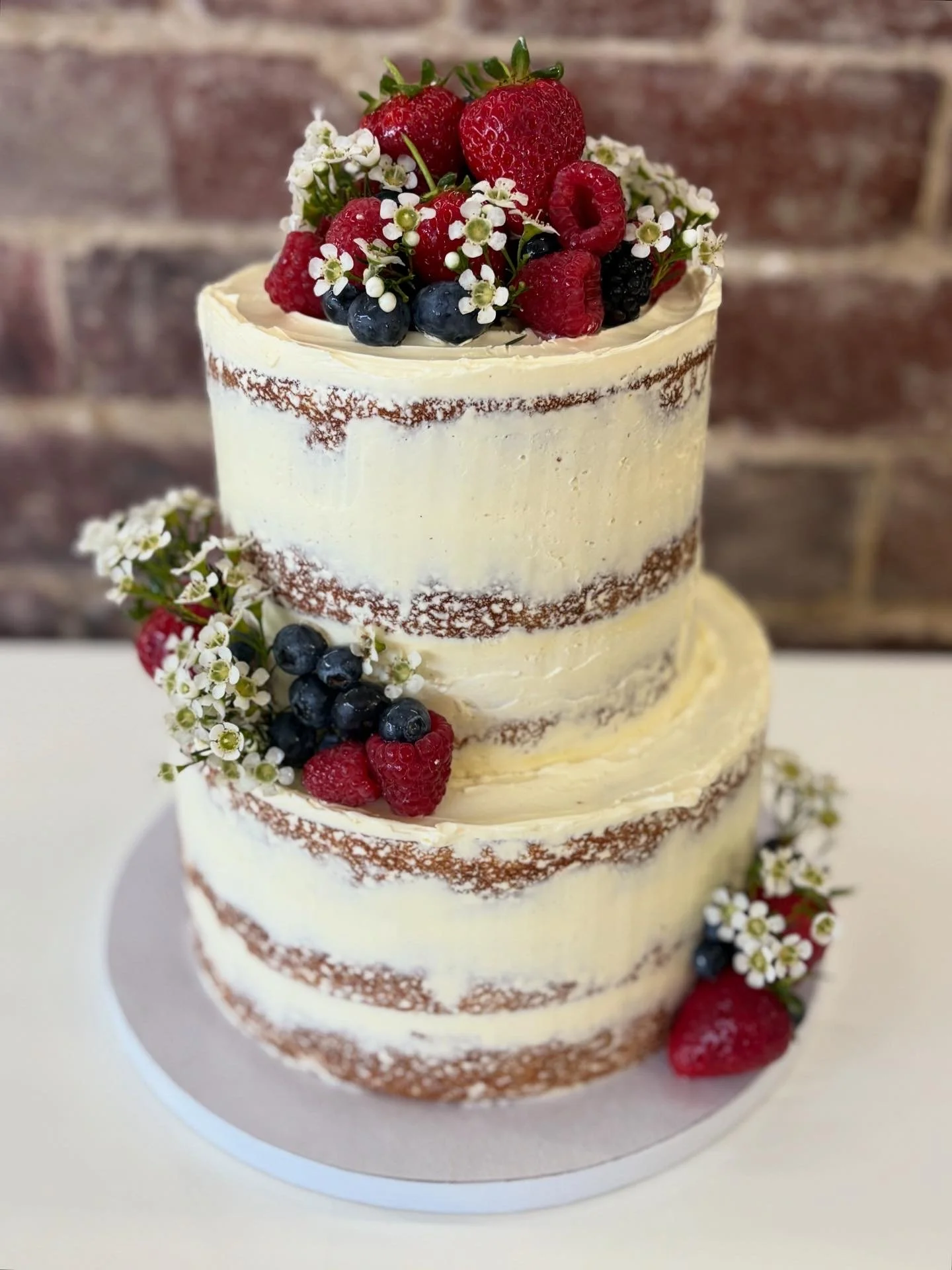 The Berry Wedding Cake