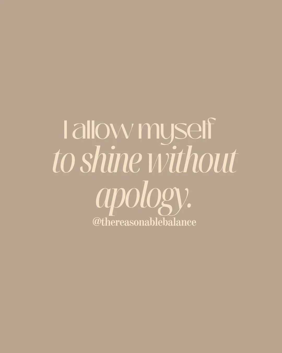 You don’t need permission to be radiant. Your light was never meant to be hidden, it was meant to remind others of their own. Shine fully. Shine freely. Shine without apology.
#SoftRebellion #TheReasonableBalance #DailyAffirmation #SacredSoftn