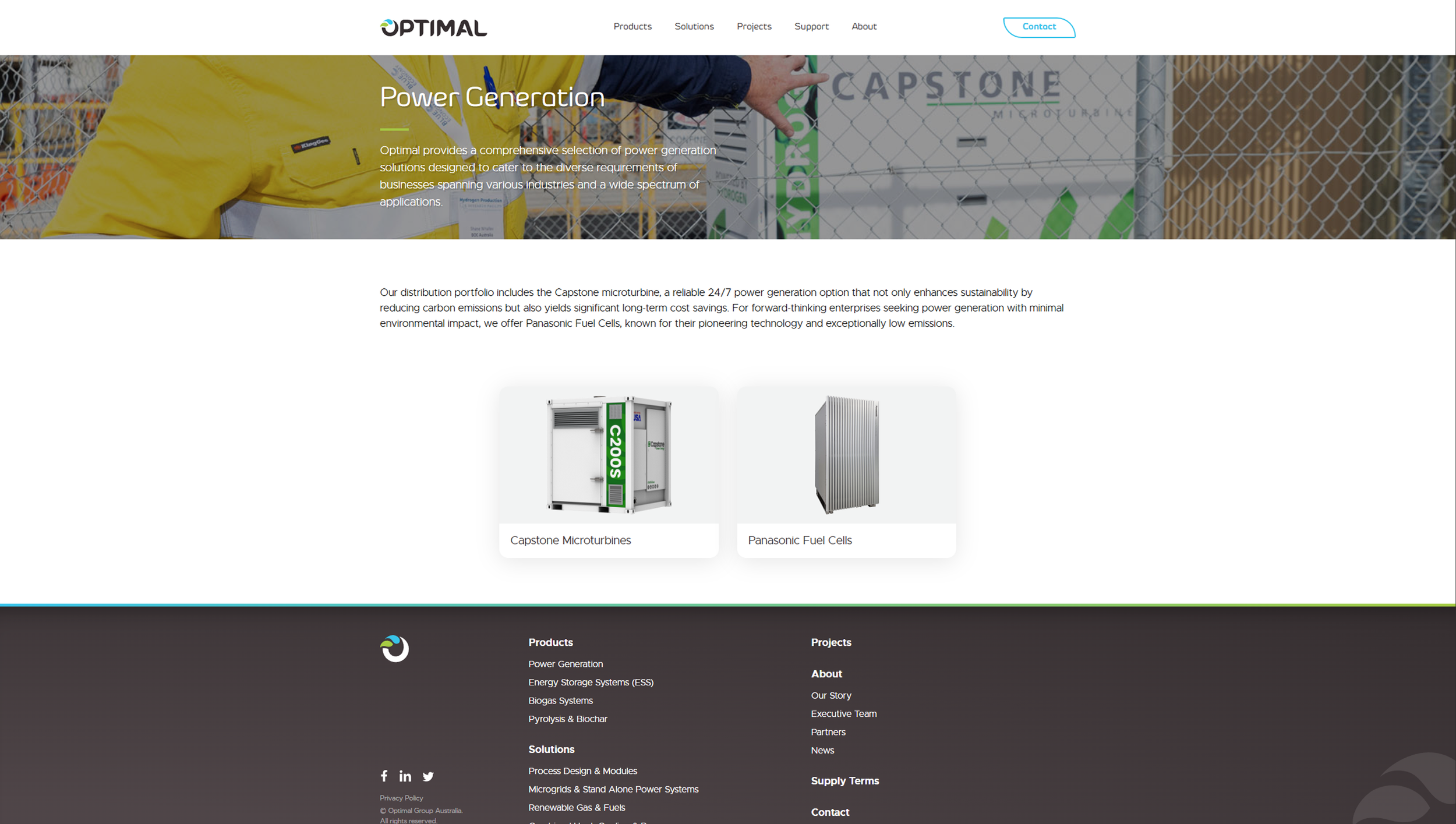 "Power Generation" Page