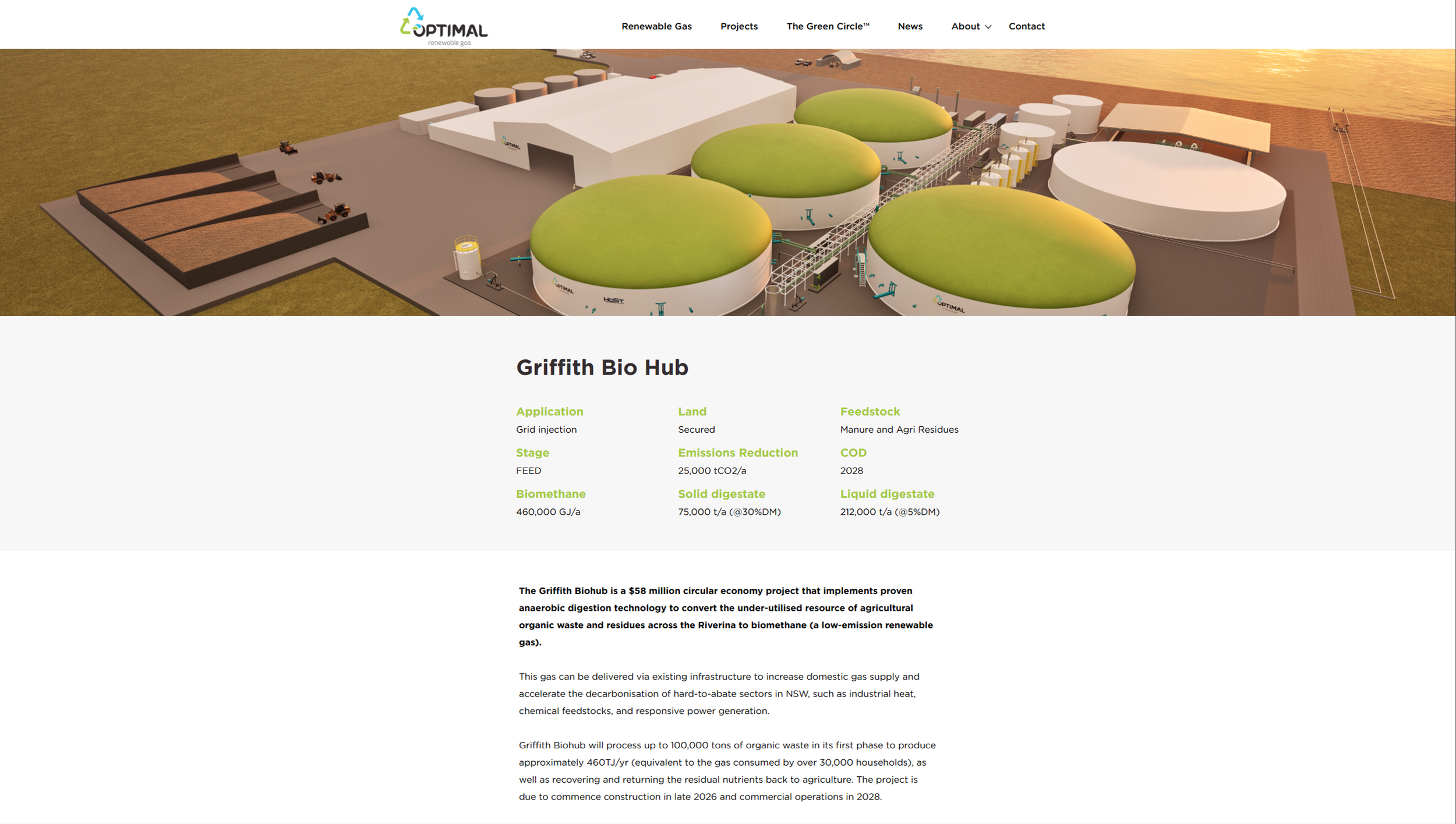 "Griffith Bio Hub" Page