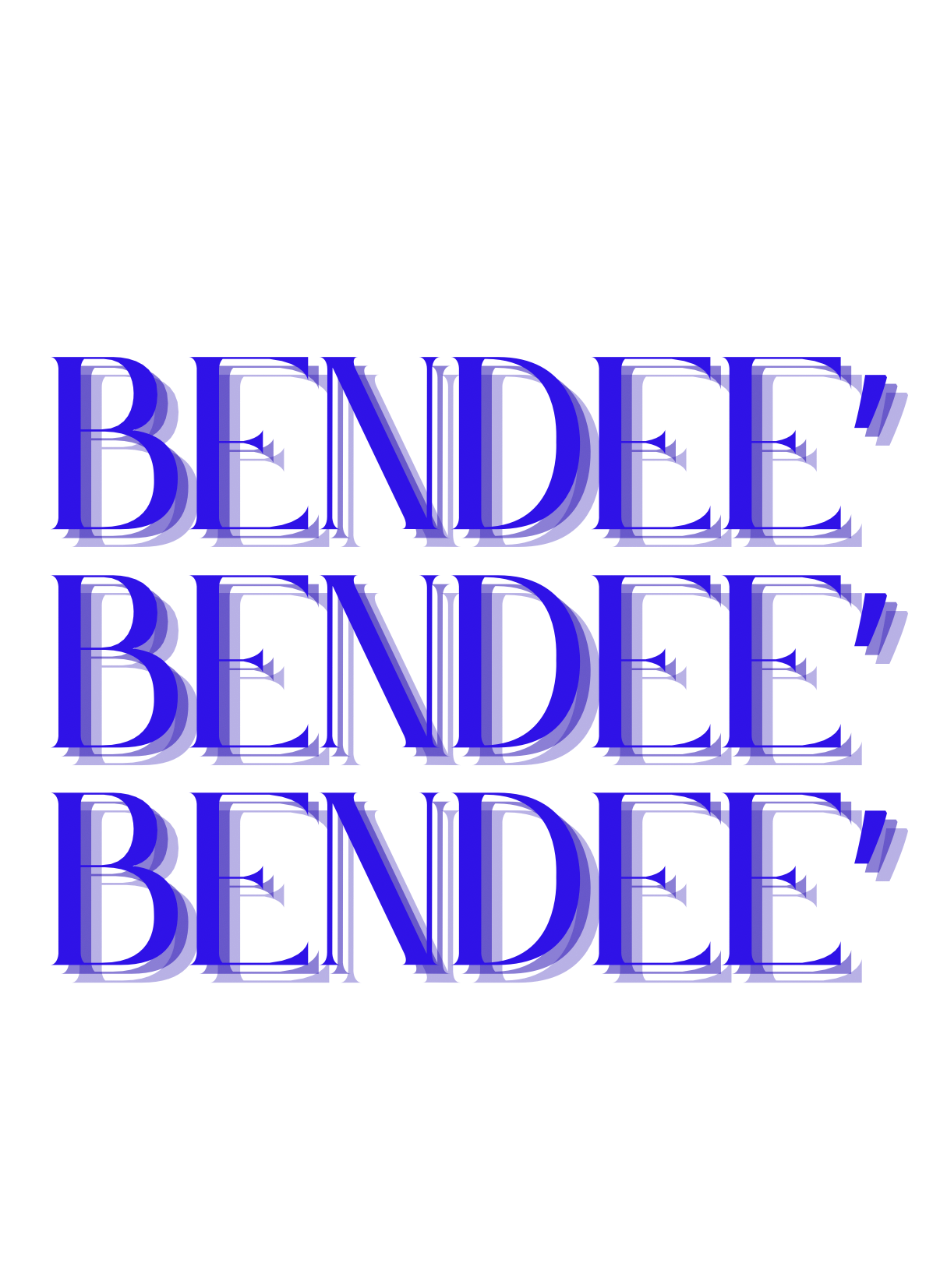 BENDEE' BY BREEZY