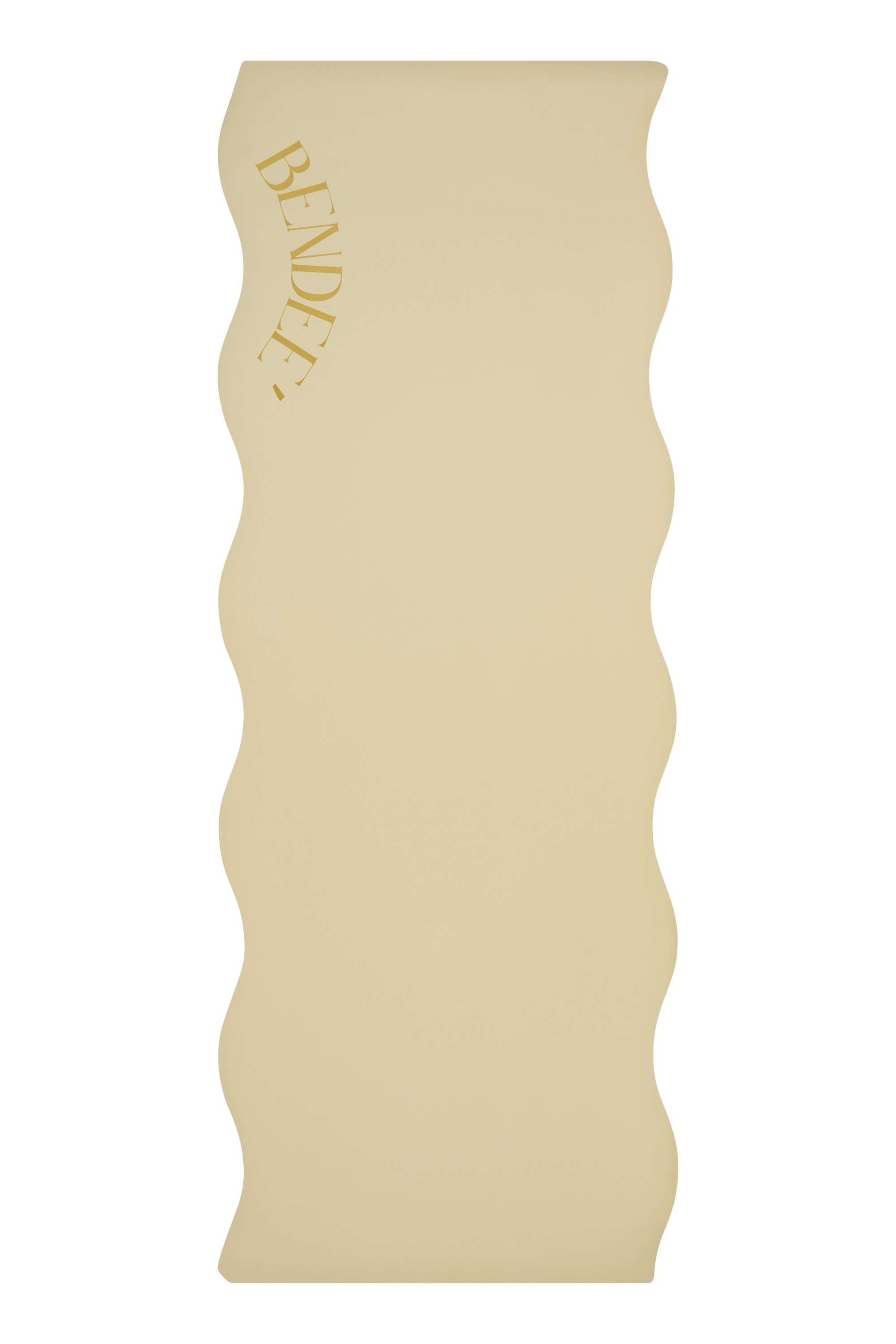 THE BENDEE' SCALLOPED MAT - BANANA CREAM