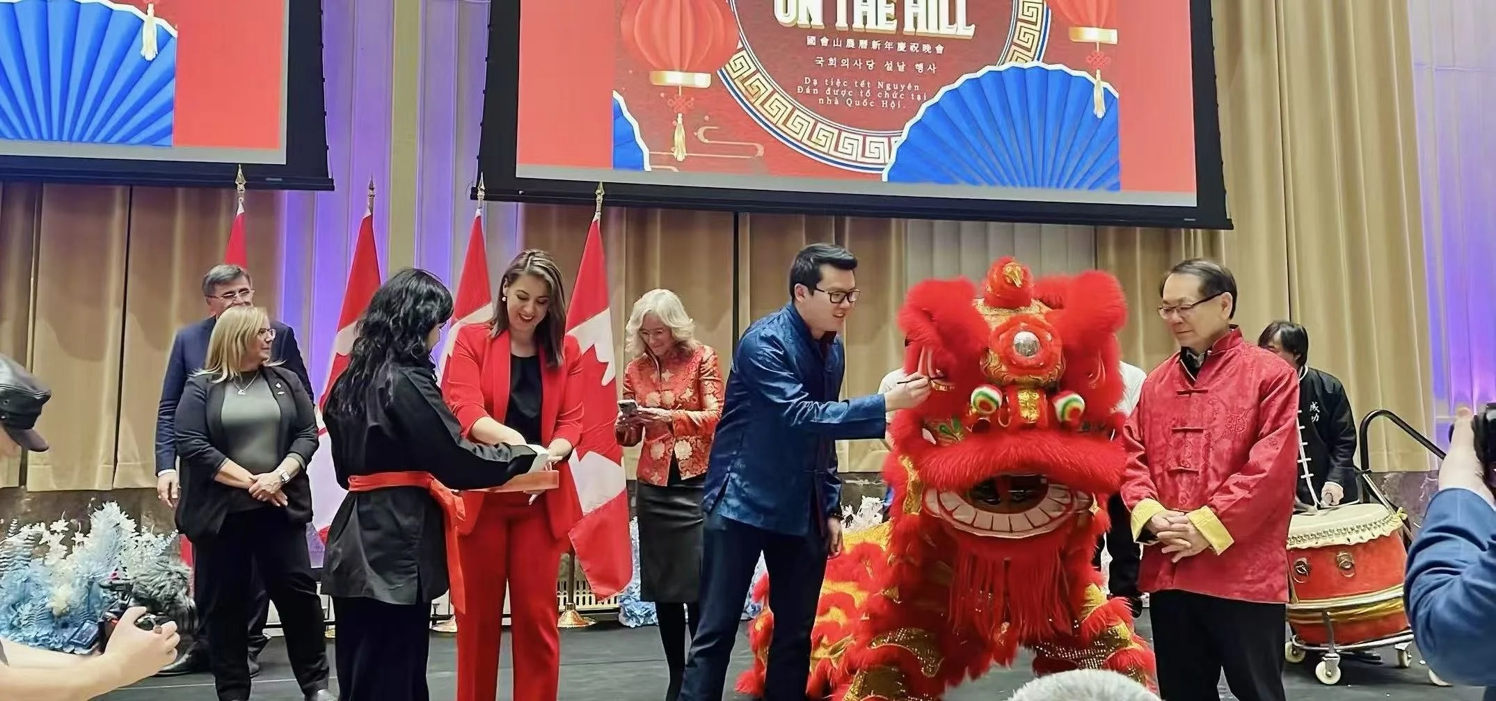 Celebrating the New Year, Cherishing Friendship: The First Lunar New Year Gala for the Year of the Horse, Co-Hosted by Several Federal Conservative MPs, Successfully Held on Parliament Hill in Ottawa