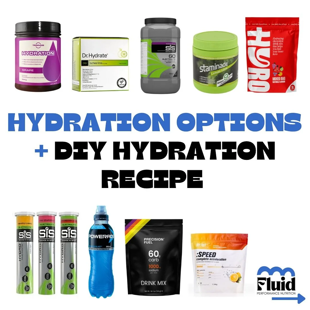 💧Hydration for training: What&rsquo;s best for you? 💧

As in my last post, staying hydrated is the key to preventing dehydration and optimising performance in training! 🏃🏽&zwj;♂️🚴🏼&zwj;♀️

But where to start and what to drink?

I hope this post