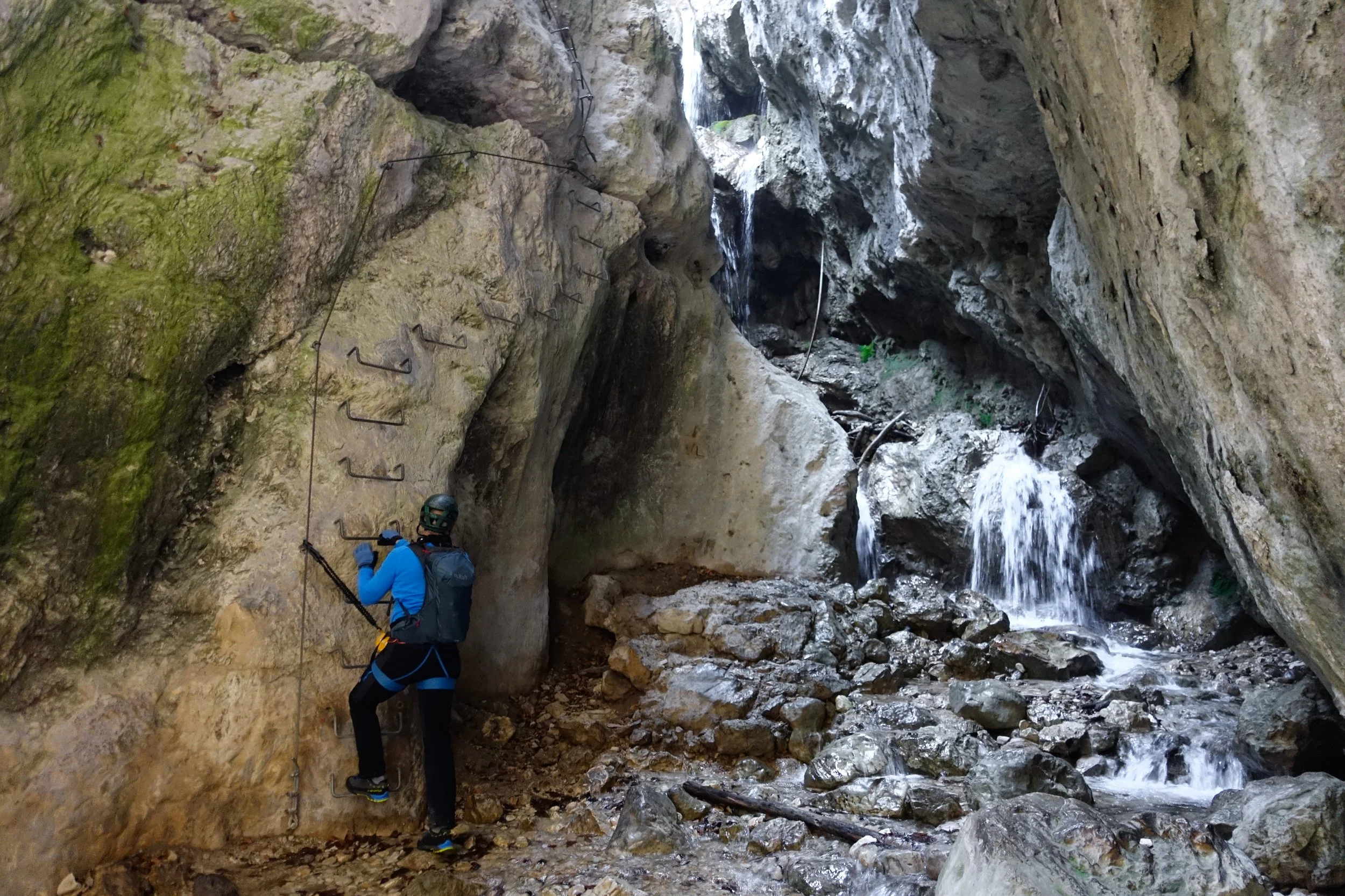 Via ferrata Burrone Giovanelli