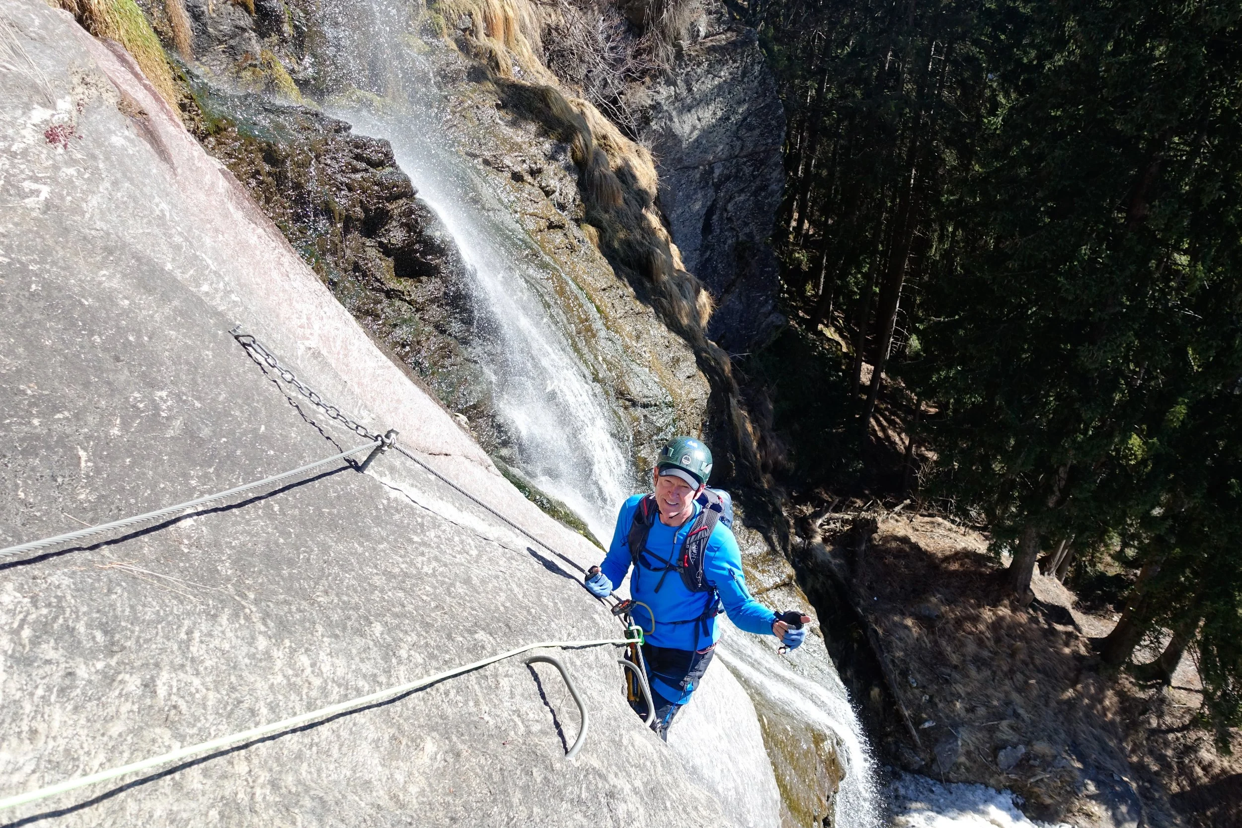 Sound of the waterfall