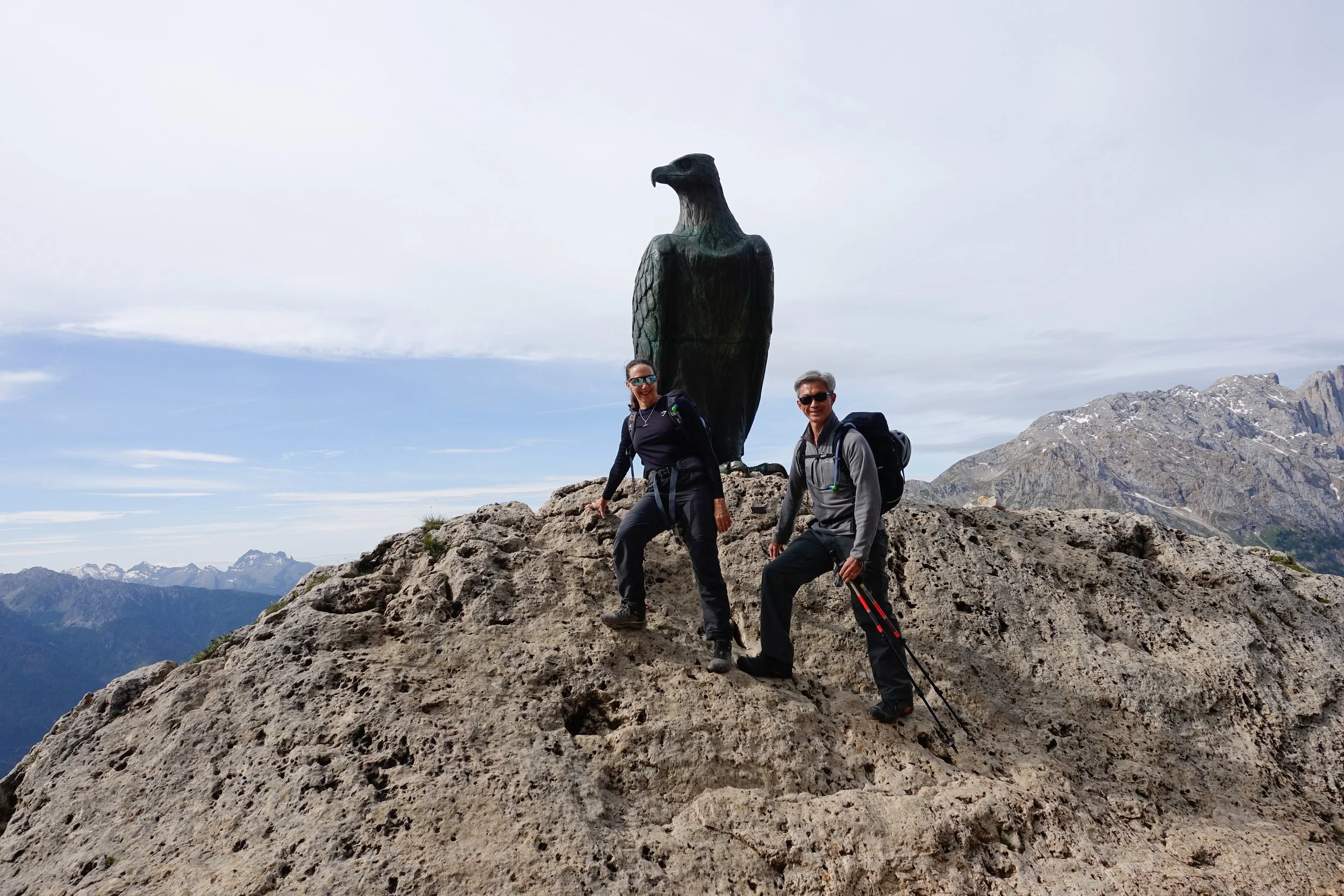 Eagle in honour of T. Christomannos