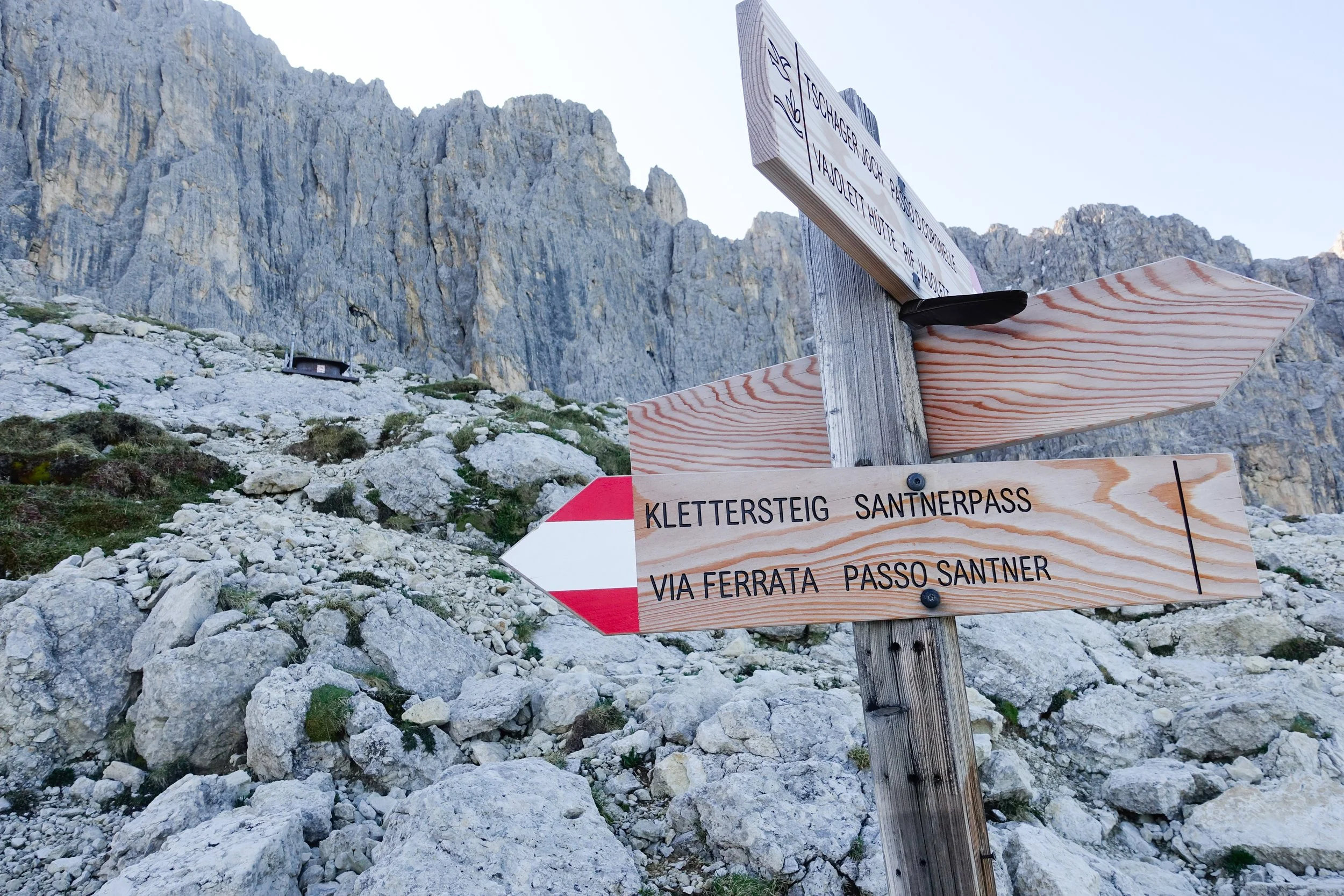 Where is the via ferrata Santner? ;D