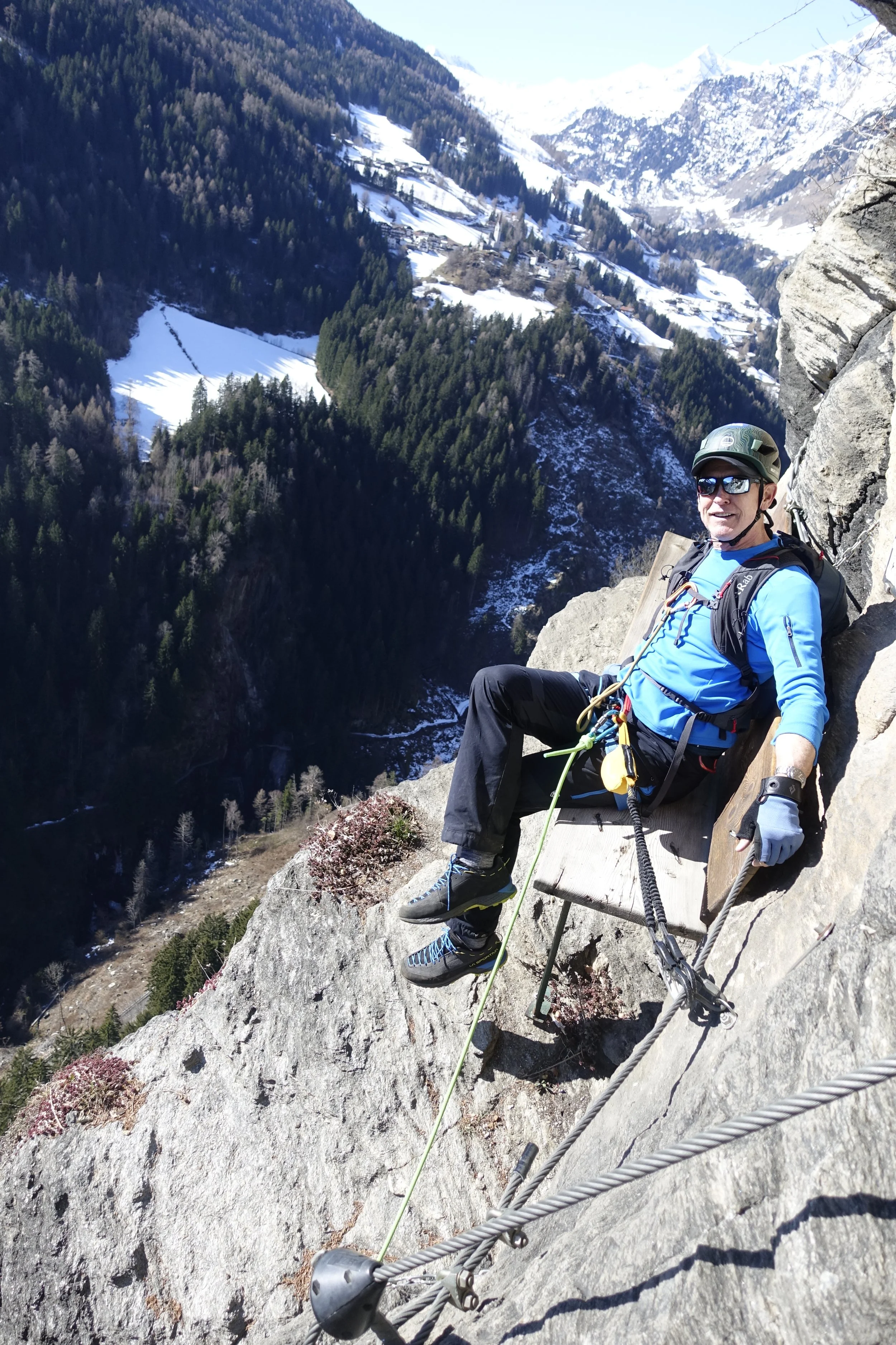 Bench after the difficult section