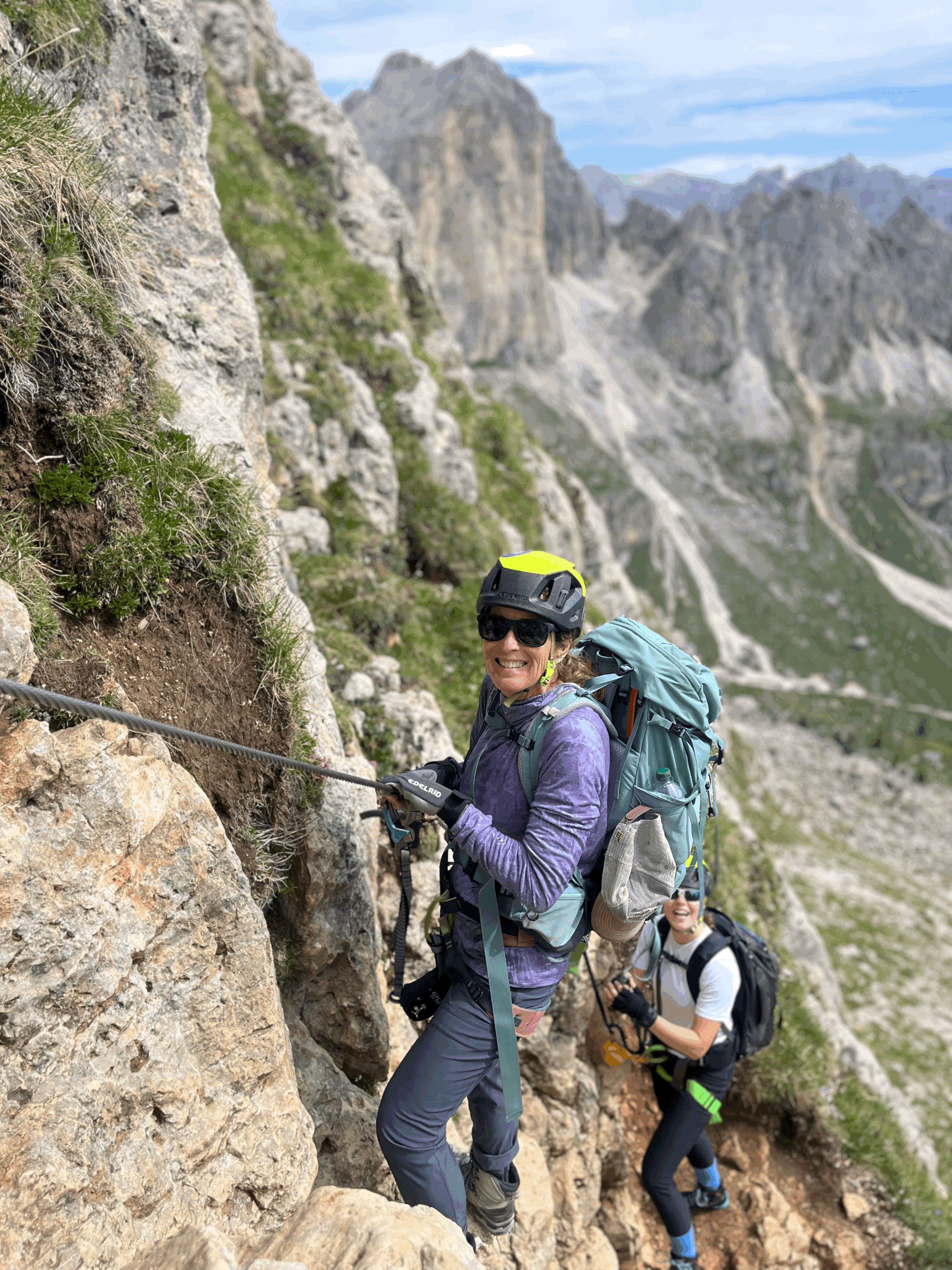 From First Via Ferrata to 11 Routes in a hut to hut of 10 Days: A Grand Via Ferrata Safari Across the Dolomites