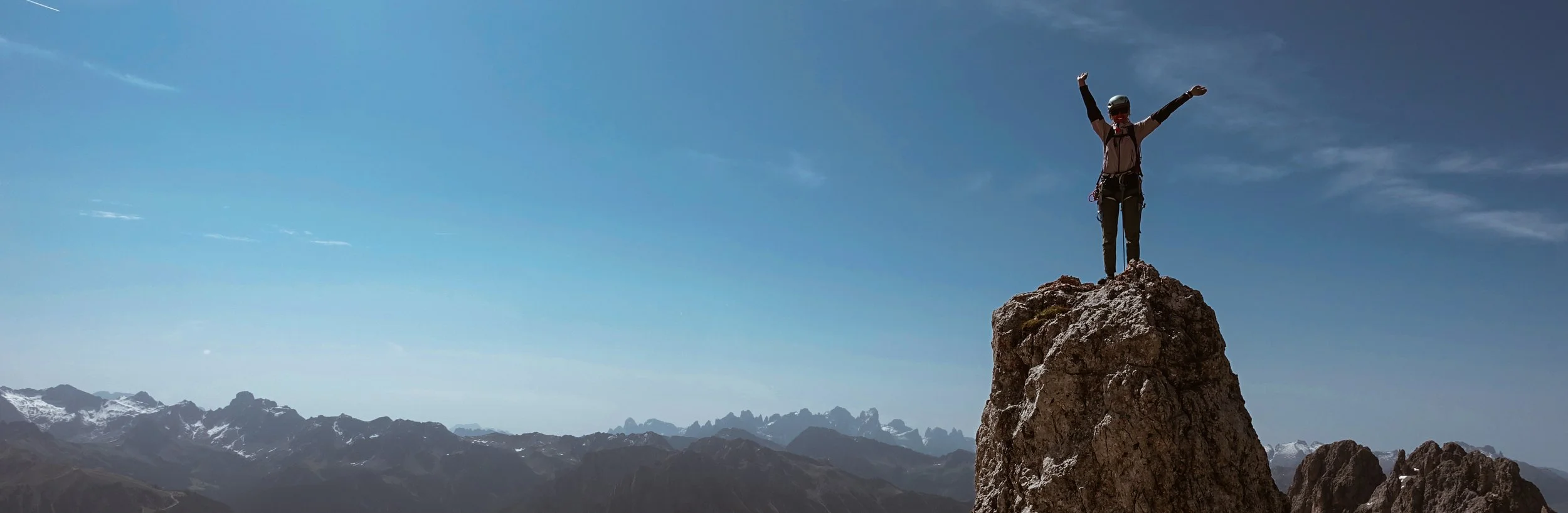 THE SOUTH ARETE OF ROSENGARTEN/ CATINACCIO IN THE DOLOMITES ROCK CLIMBING SAFARI, VAL DI FASSA