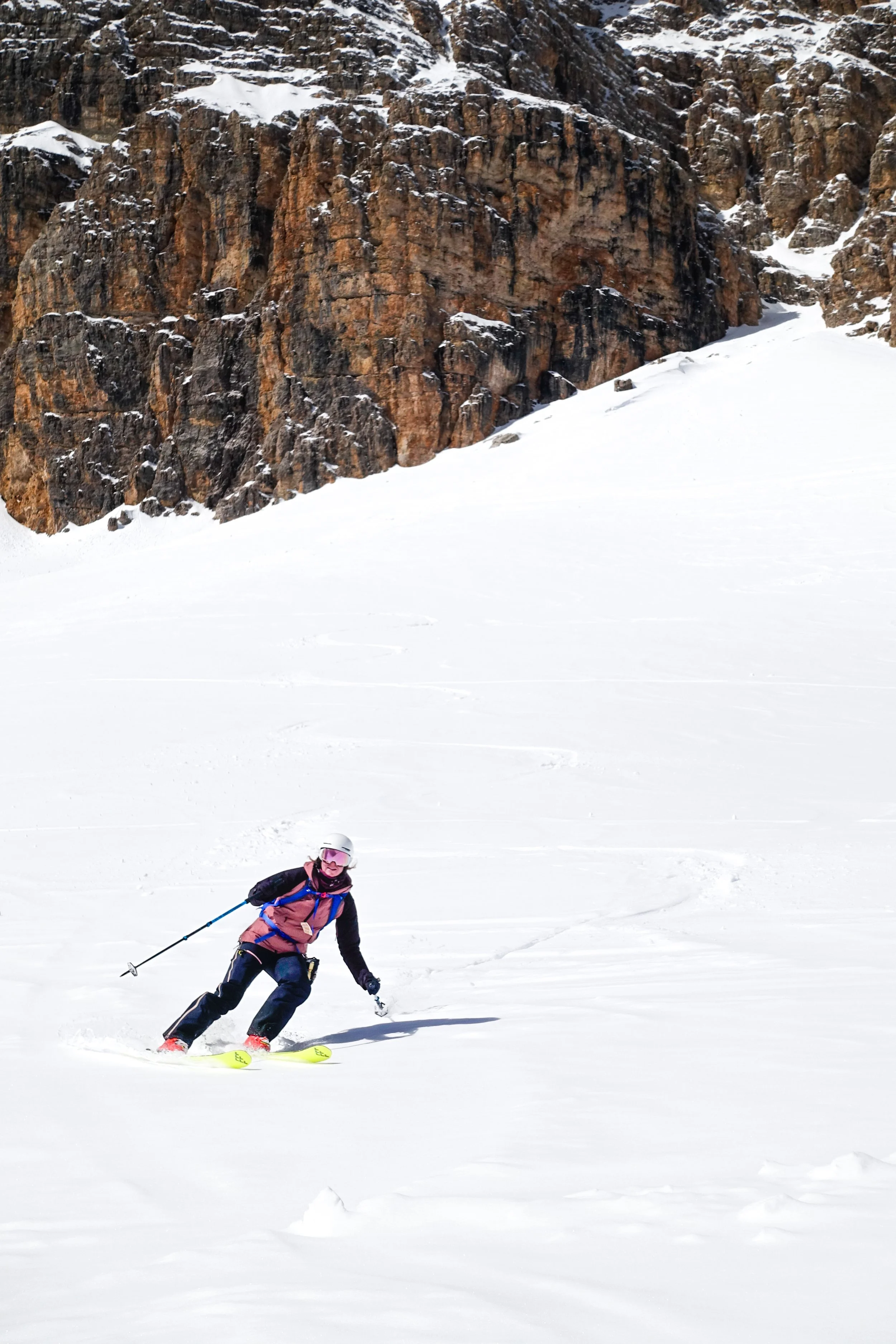 BACK COUNTRY SKI SAFARI IN THE DOLOMITES WITH A MOUNTAIN GUIDE