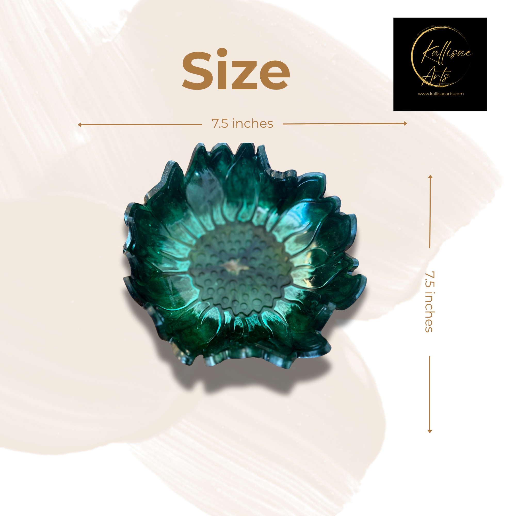 shiny green sunflower bowl.png