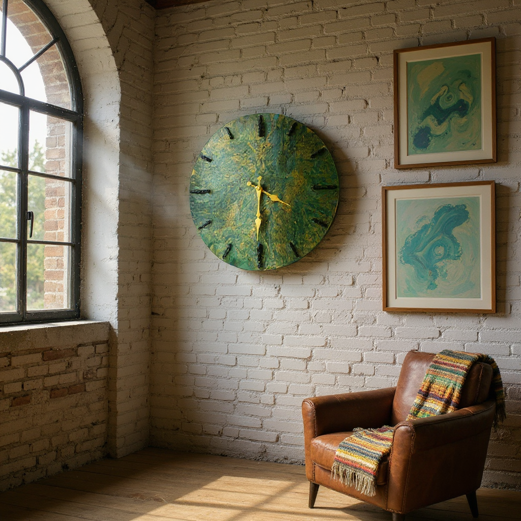 Green & Gold clock displayed1.png