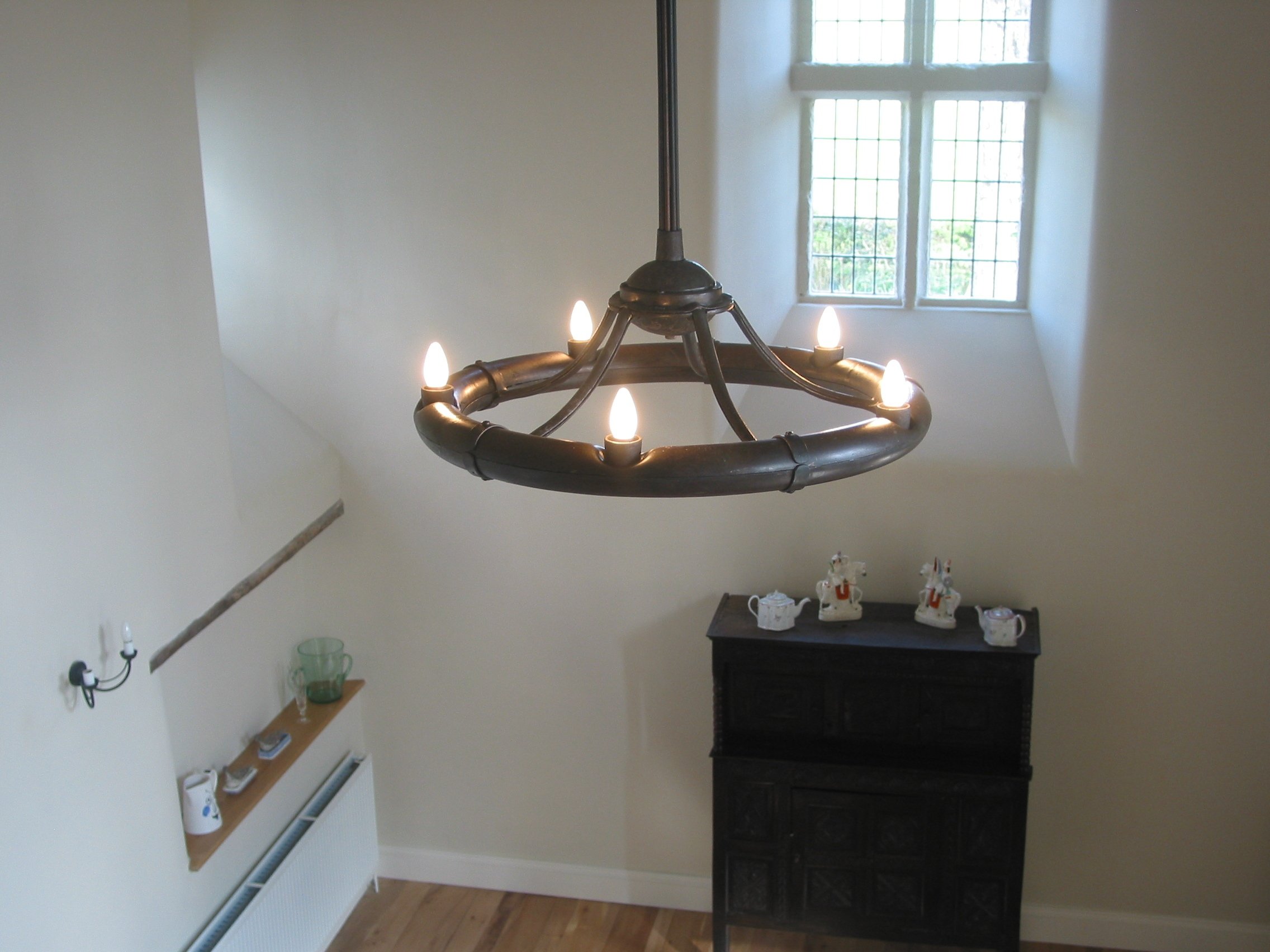 Forged tube chandelier (JC)