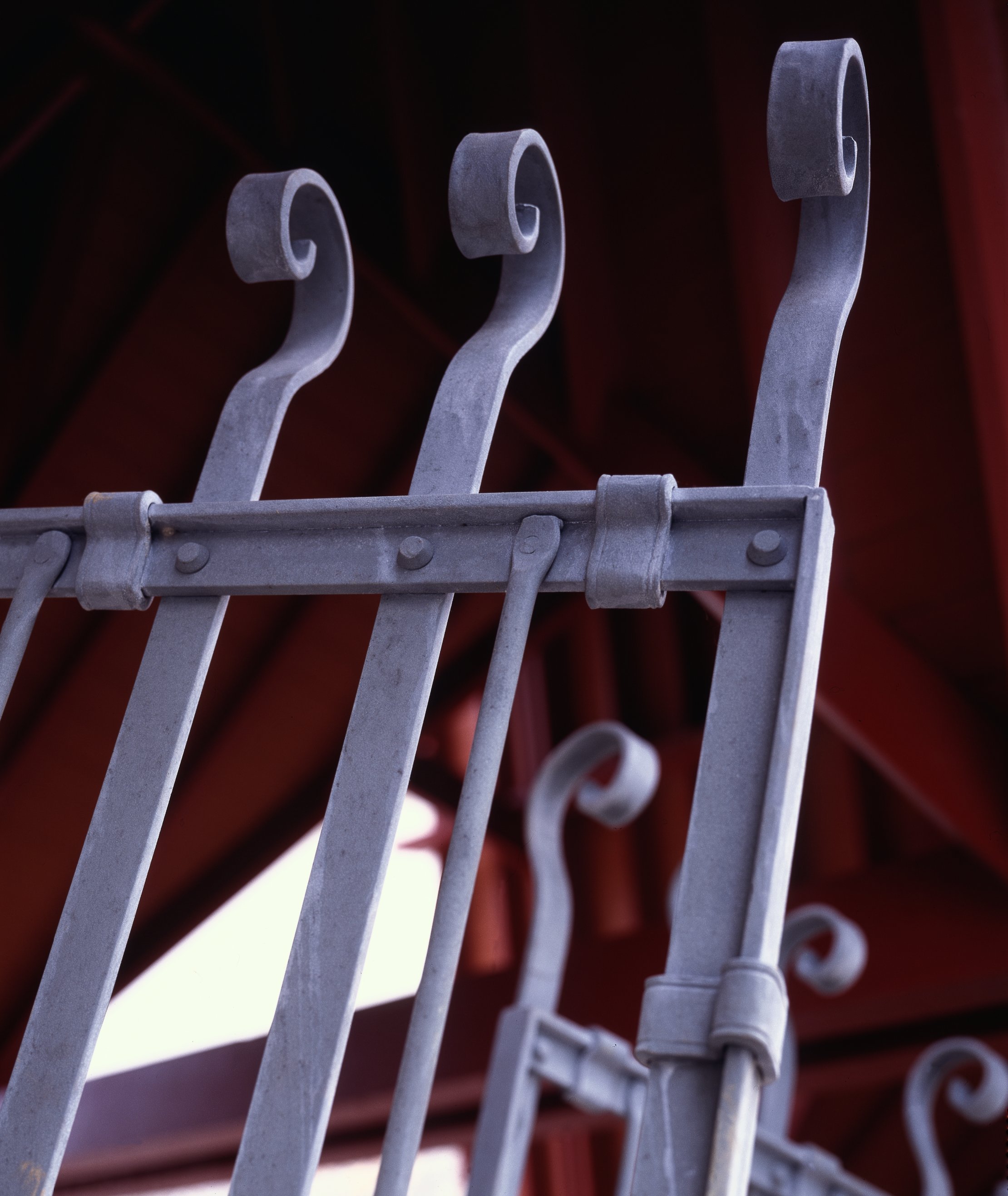 bishops crozier gates. (design Anthony Harrison, detail and execution JC)
