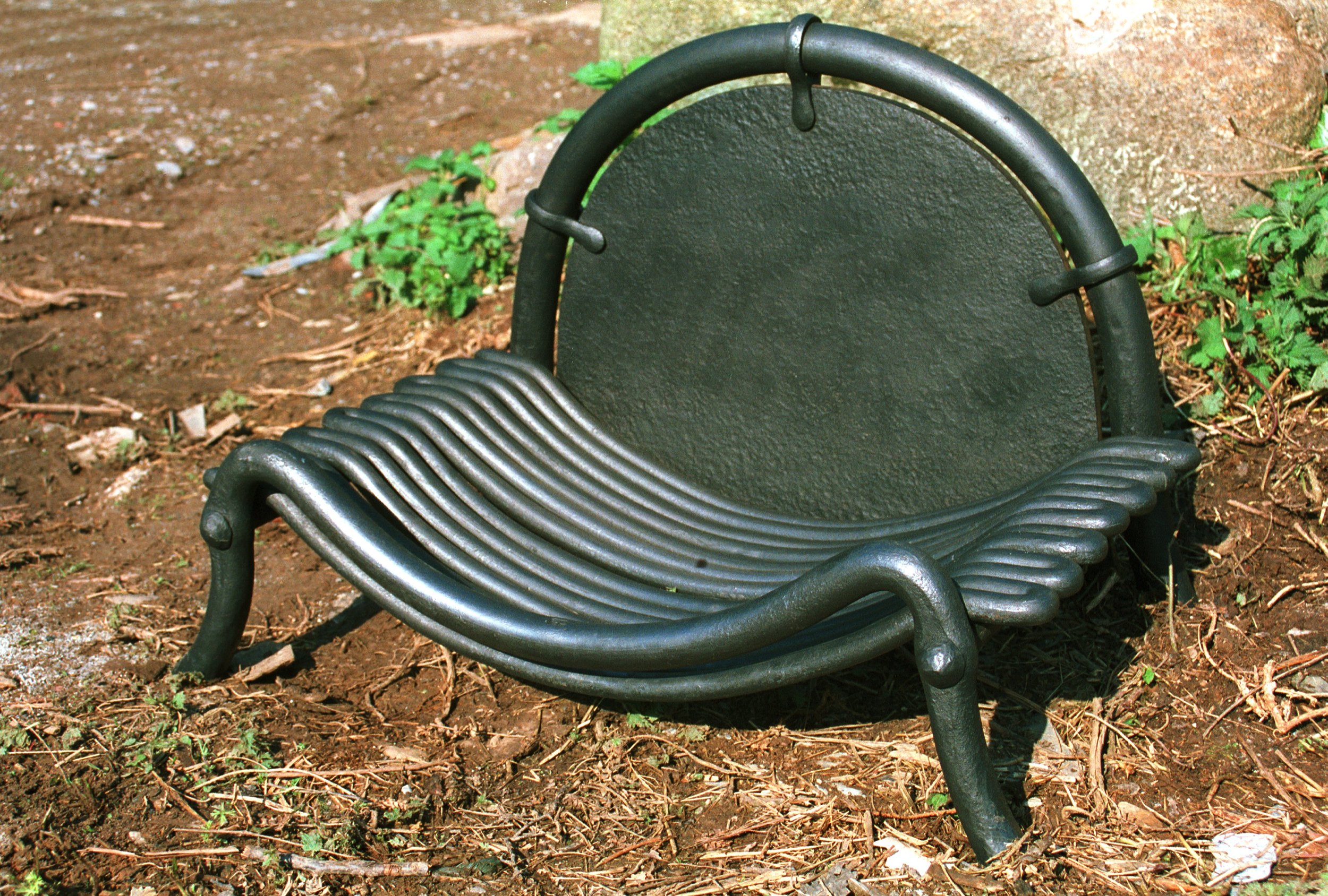 Slumped fire basket (JC)