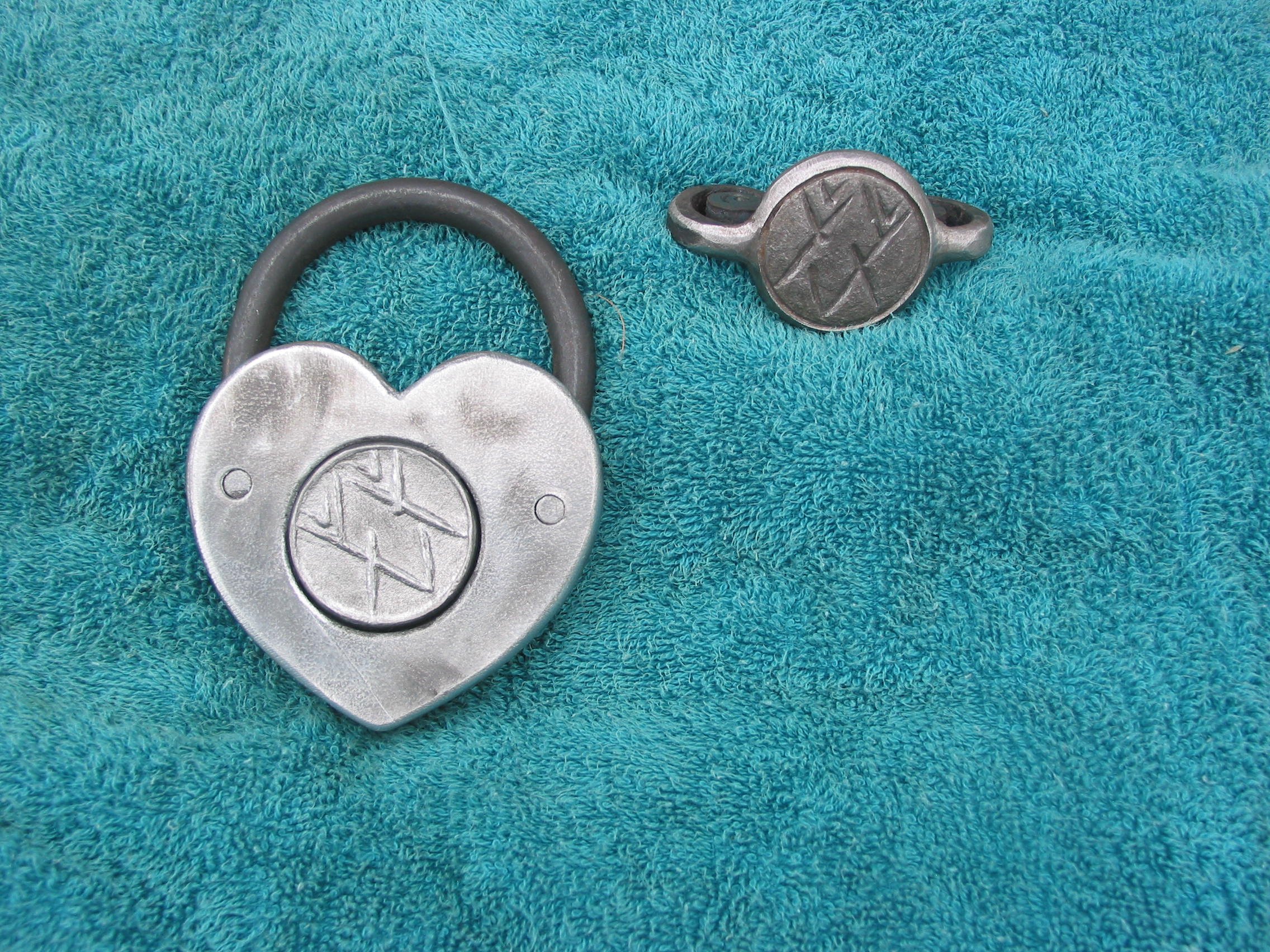 Padlock and "key"