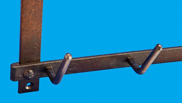 Peg rack detail