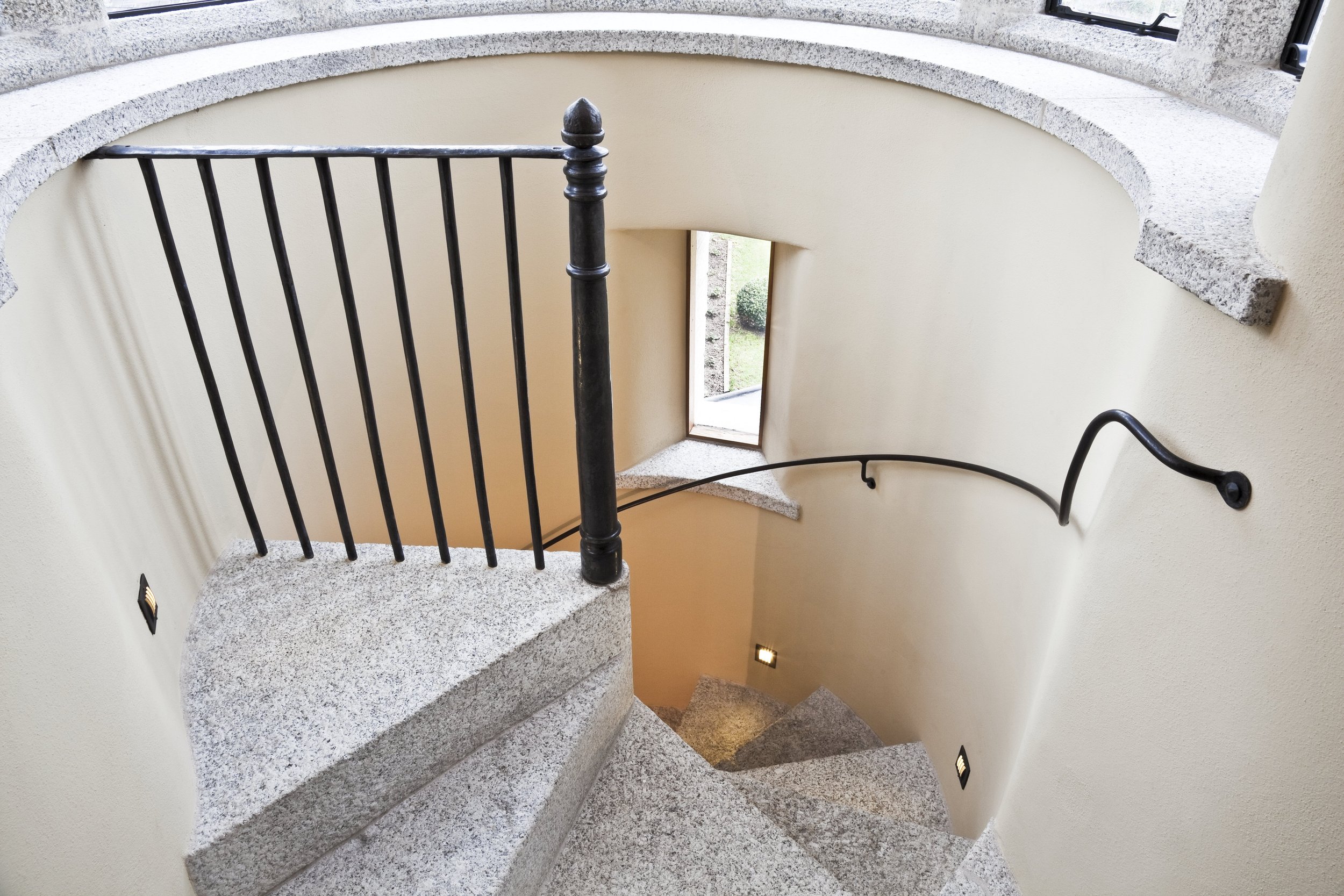 Stairwell guard and rail (JC)